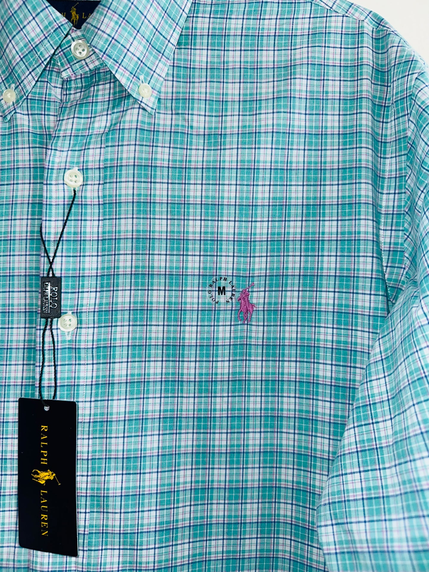 CAMISA POLO RALPH LAUREN TALLA “M” CLASSIC FIT STRETCH
