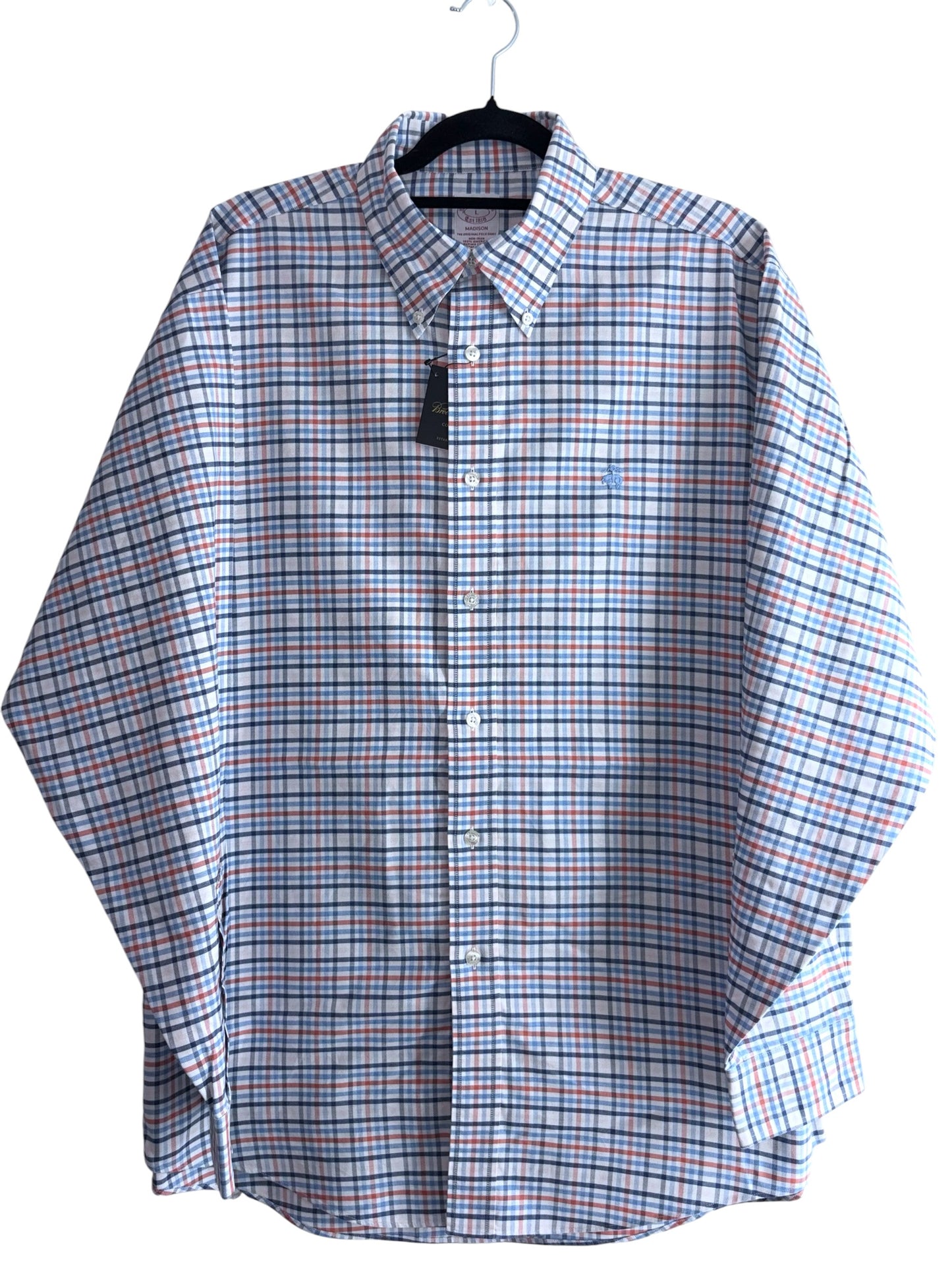 CAMISA BROOKS BROTHERS TALLA “L” MADISON ( amplia para talla Xl)