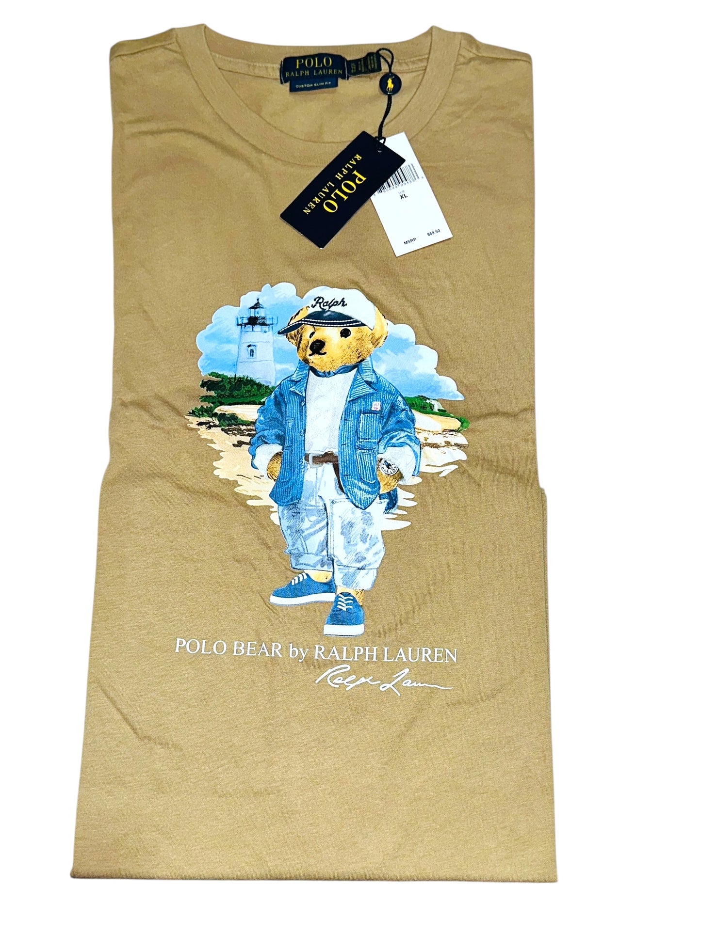 PLAYERA POLO BEAR TALLA “XL” CUSTOM SLIM FIT