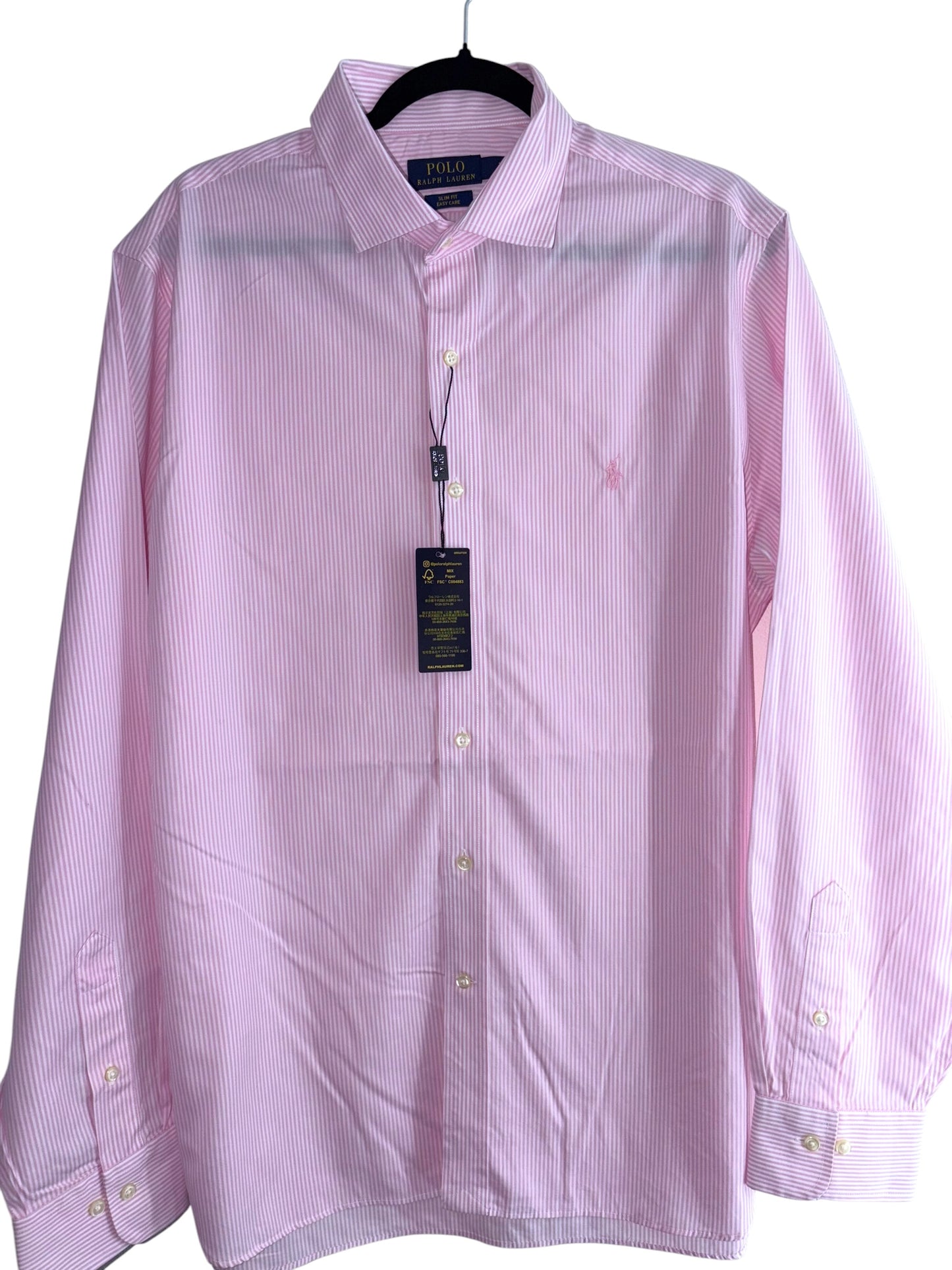 CAMISA POLO RALPH LAUREN TALLA “XL” SLIM FIT 17-36/37