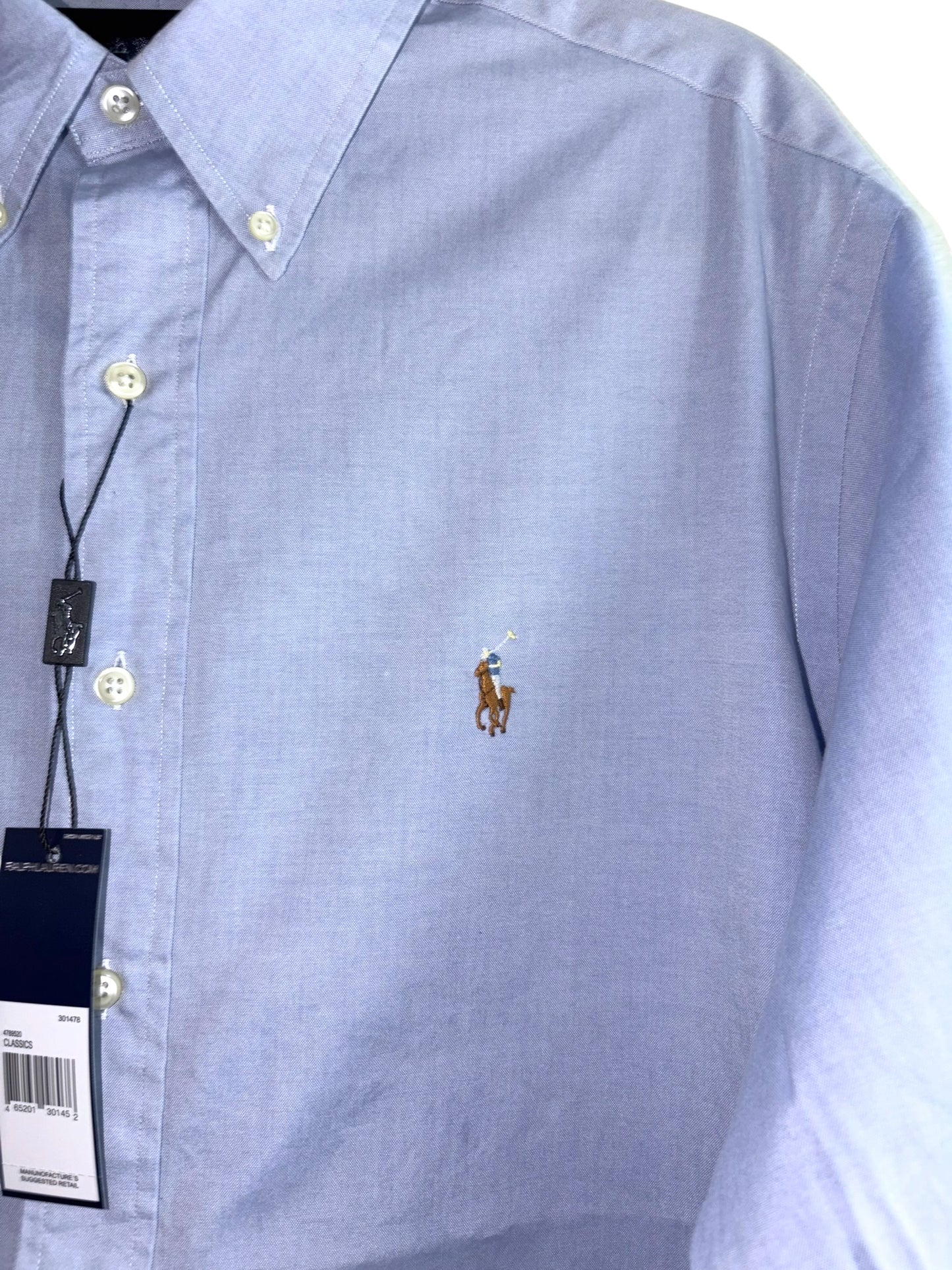 CAMISA POLO RALPH LAUREN TALLA “L” CLASSIC FIT 16-1/2-34/35