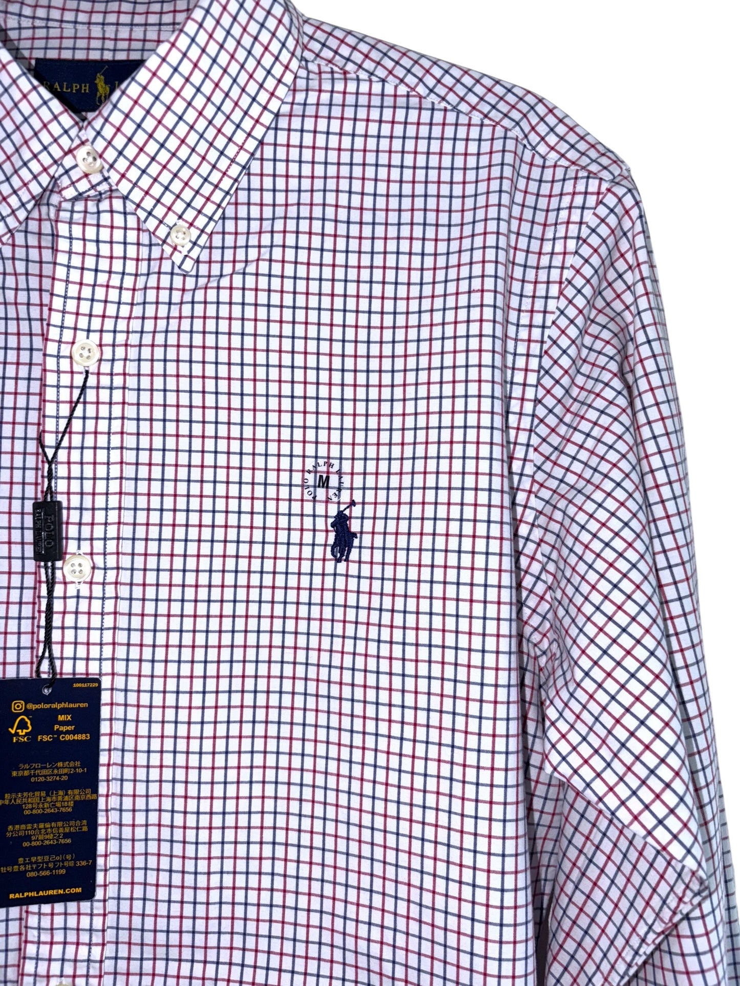 CAMISA POLO RALPH LAUREN TALLA “M” CUSTOM FIT