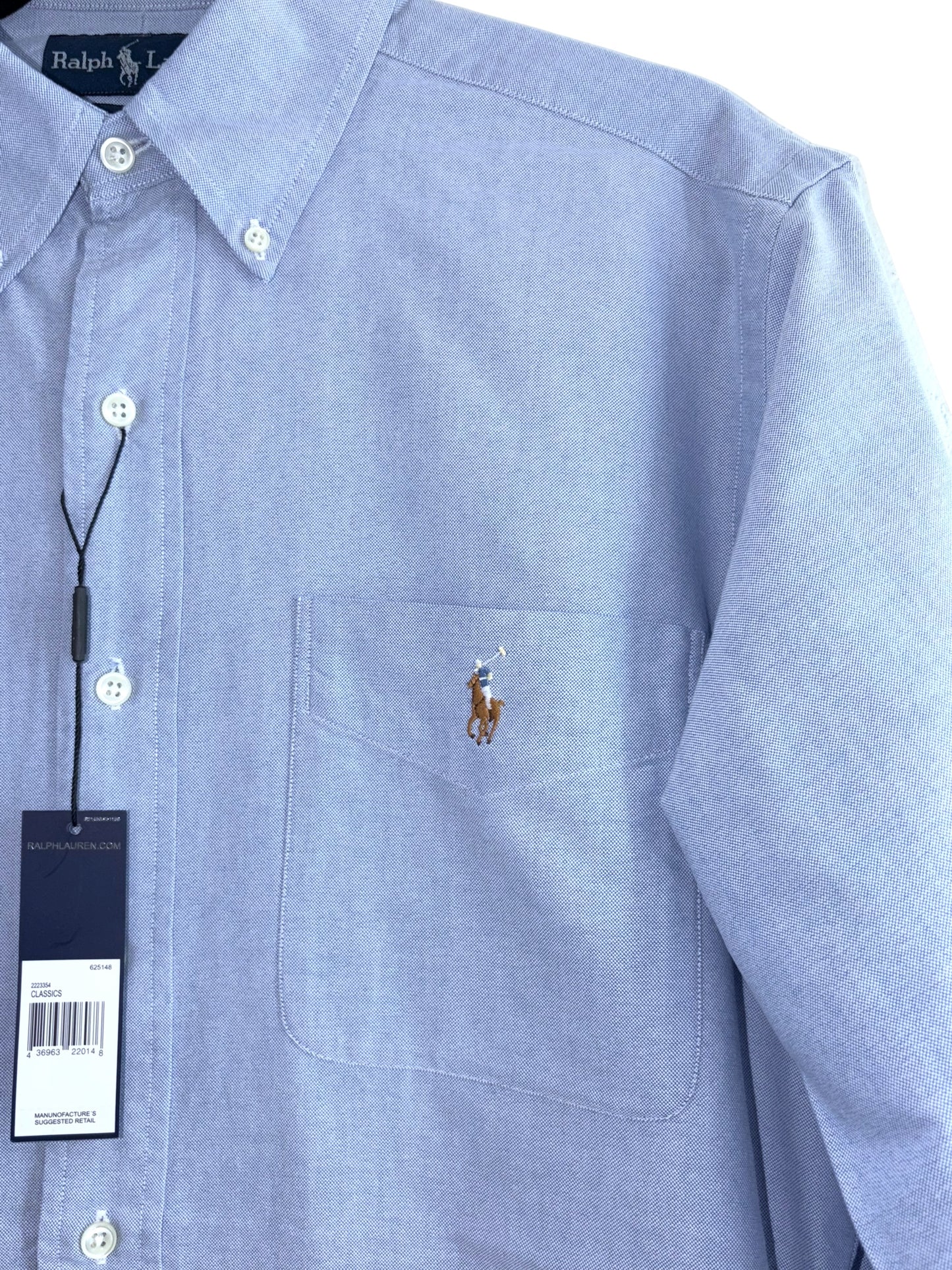 CAMISA POLO RALPH LAUREN TALLA “S” CLASSIC FIT (amplia para talla M)