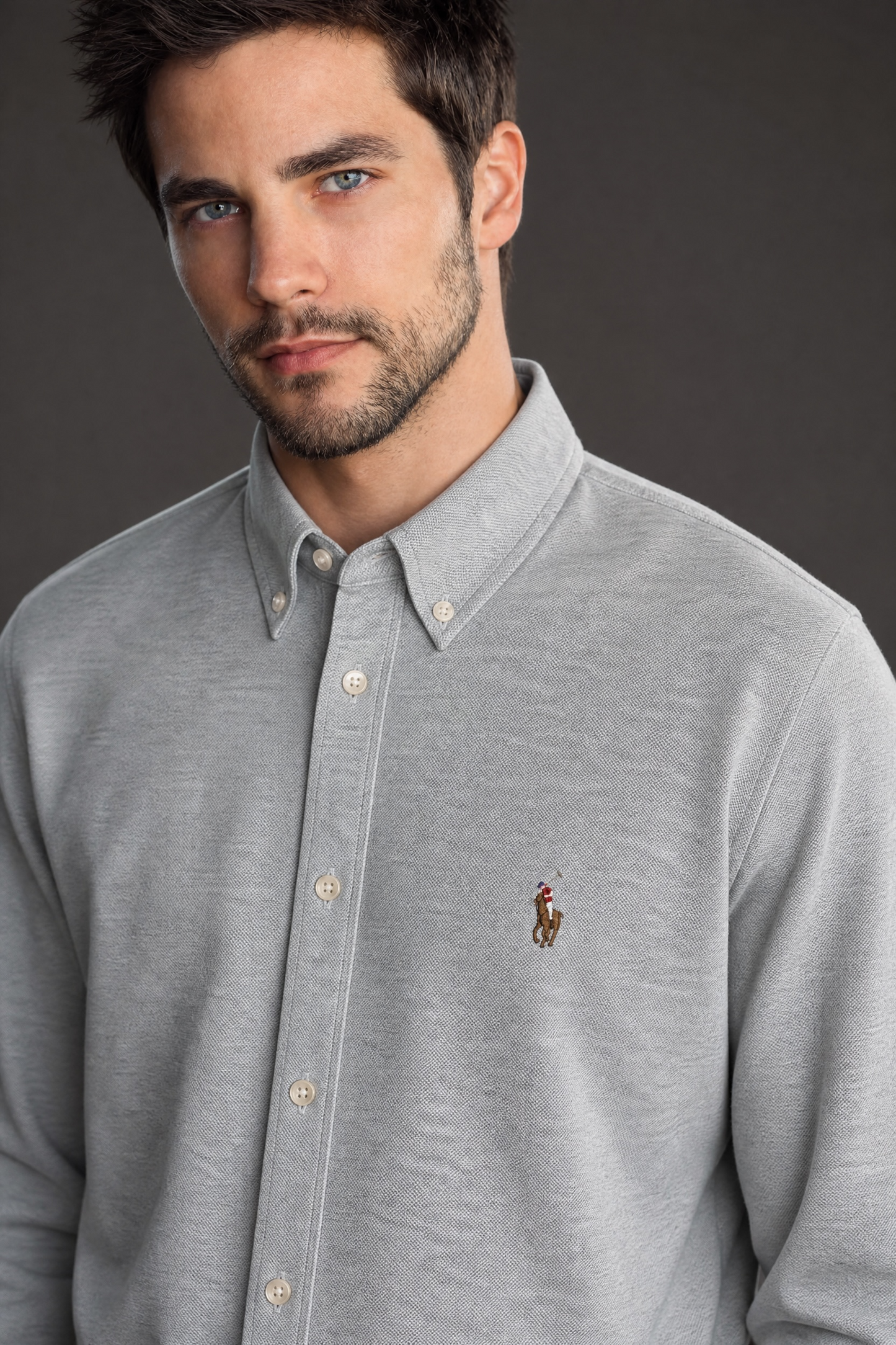 CAMISA POLO RALPH LAUREN TALLA “L” KNIT OXFORD ( reducida para talla M )