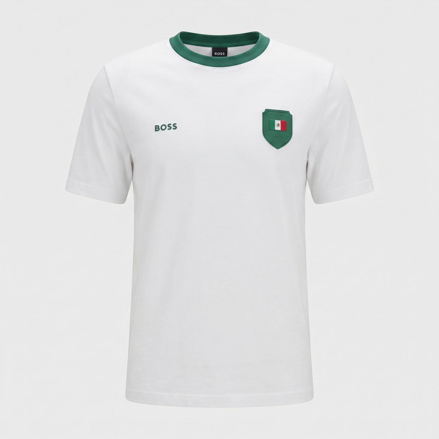 PLAYERA BOSS MÉXICO CUELLO REDONDO REGULAR FIT TALLA “L” REDUCIDA A “M”