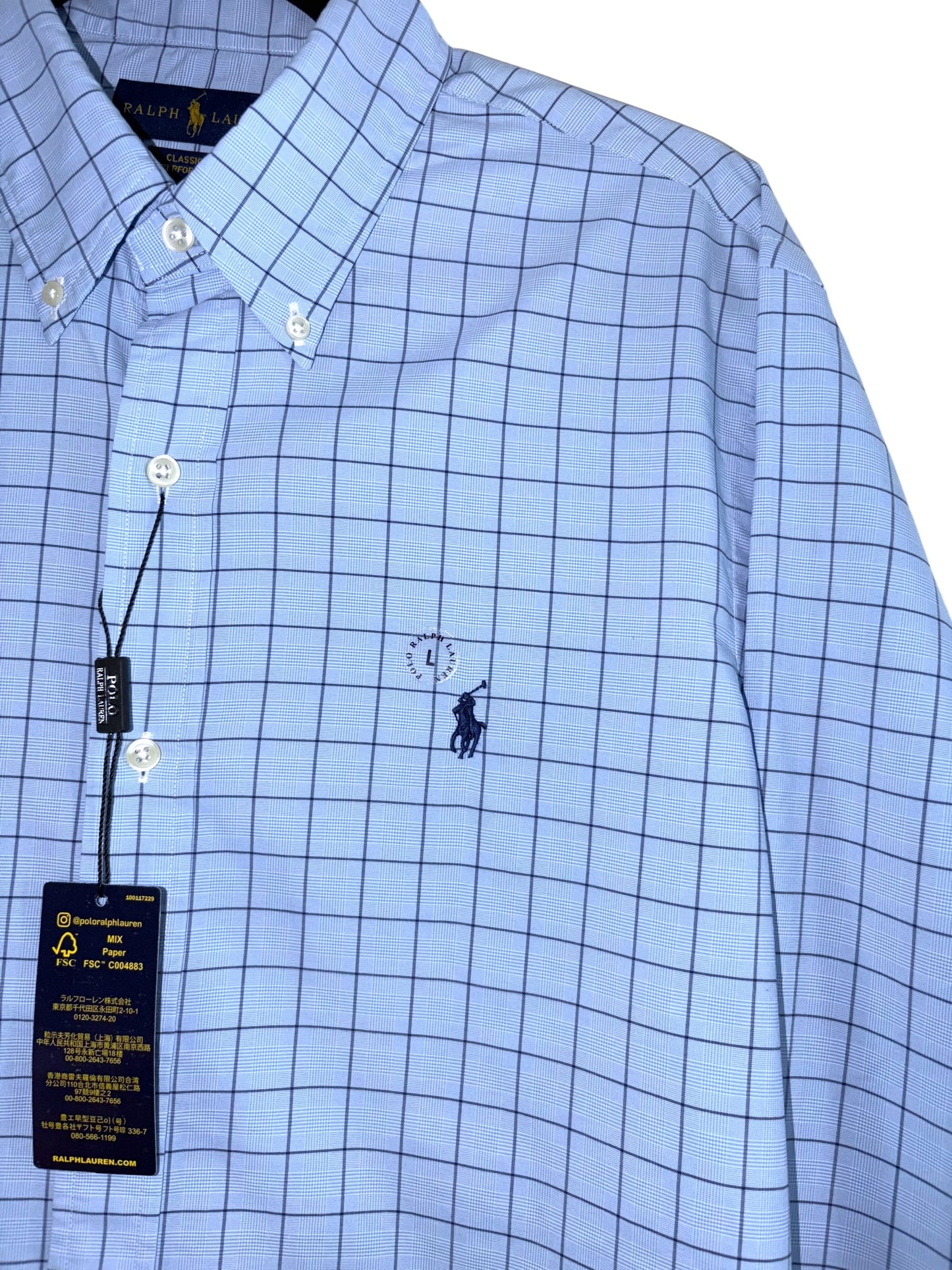 CAMISA POLO RALPH LAUREN TALLA “L” CLASSIC FIT PERFORMANCE