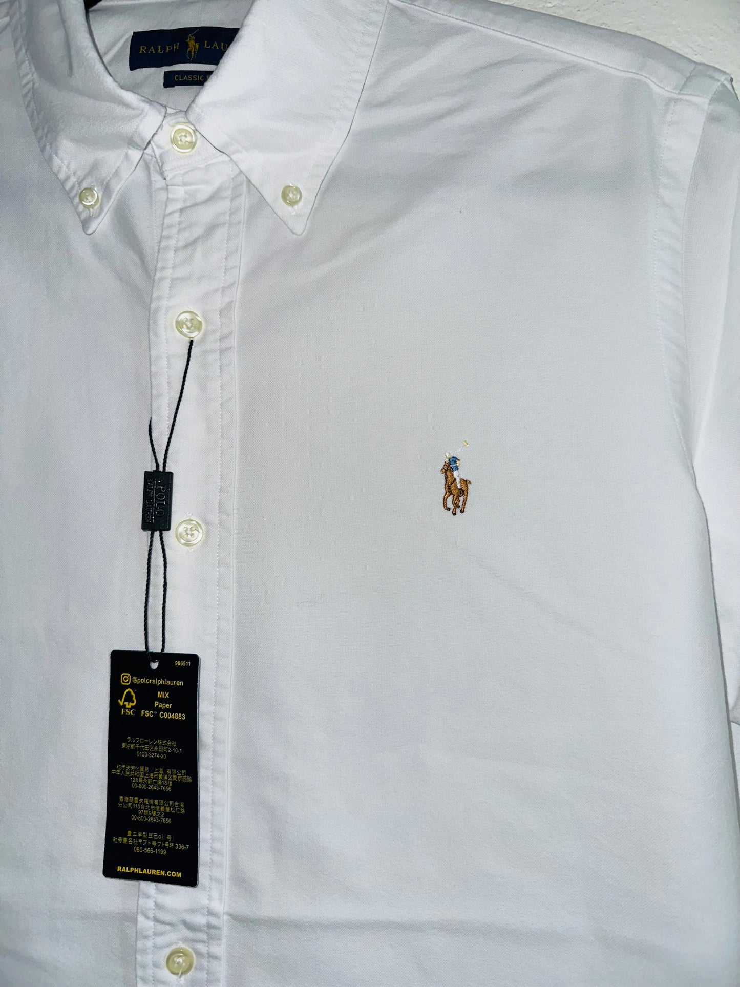 CAMISA POLO RALPH LAUREN TALLA  “M” CLASSIC FIT