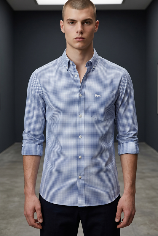 CAMISA LACOSTE TALLA “44” XL REGULAR FIT 17-1/2