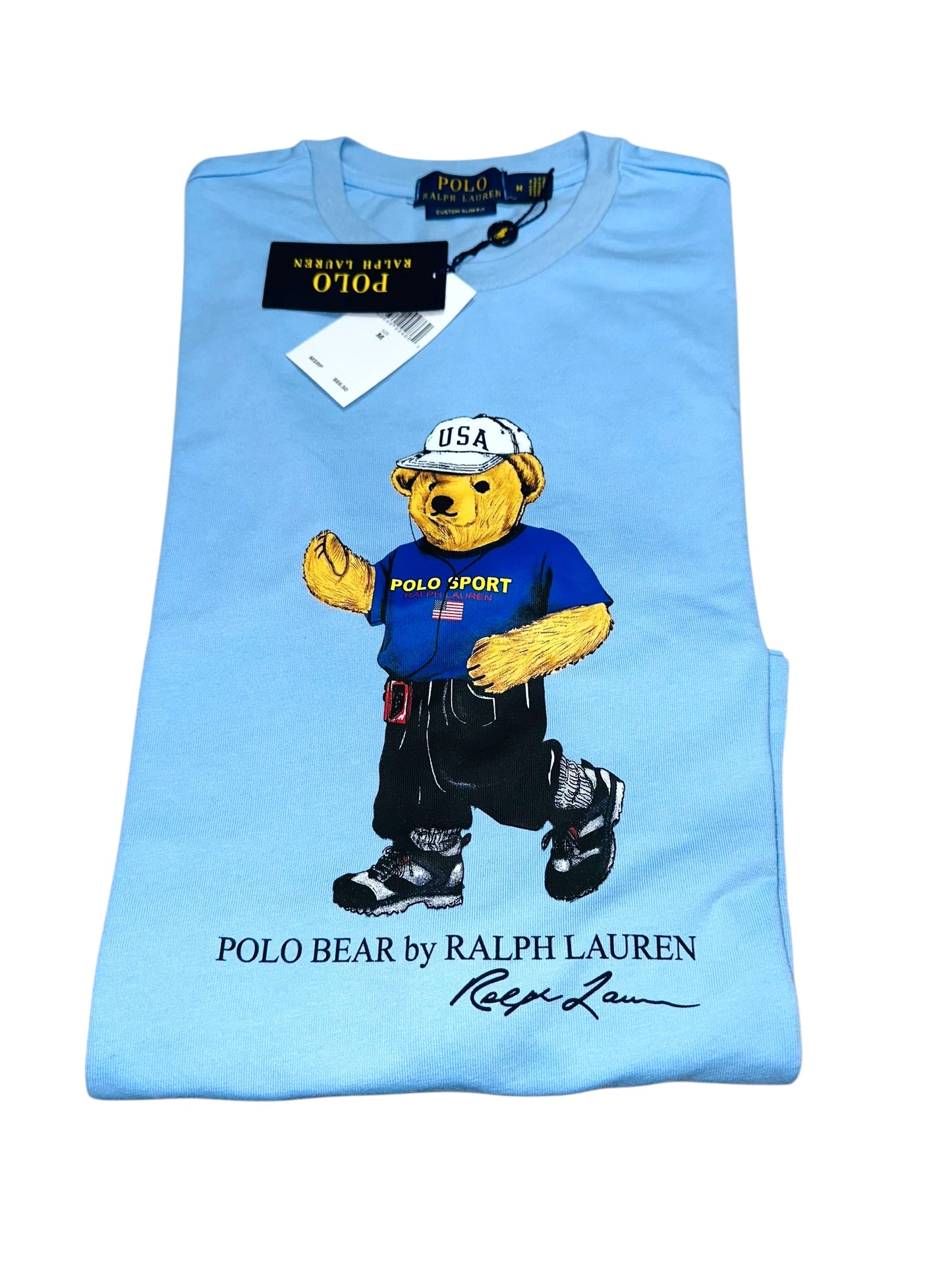 PLAYERA POLO BEAR TALLA “M” CUSTOM SLIM FIT