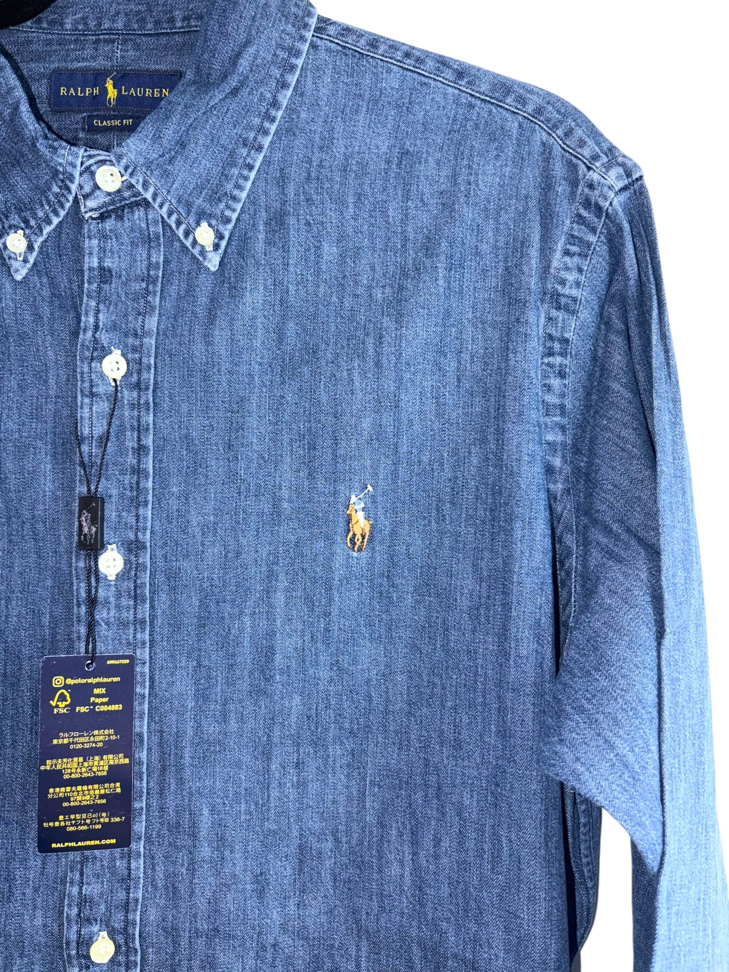 CAMISA POLO RALPH LAUREN TALLA “L” CLASSIC FIT