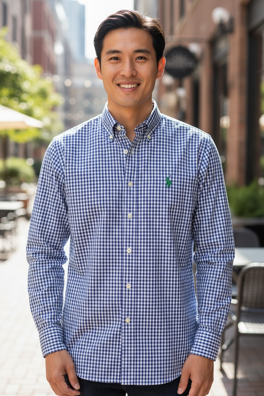 CAMISA POLO RALPH LAUREN TALLA “M” 15 1/2-32/33 SLIM FIT