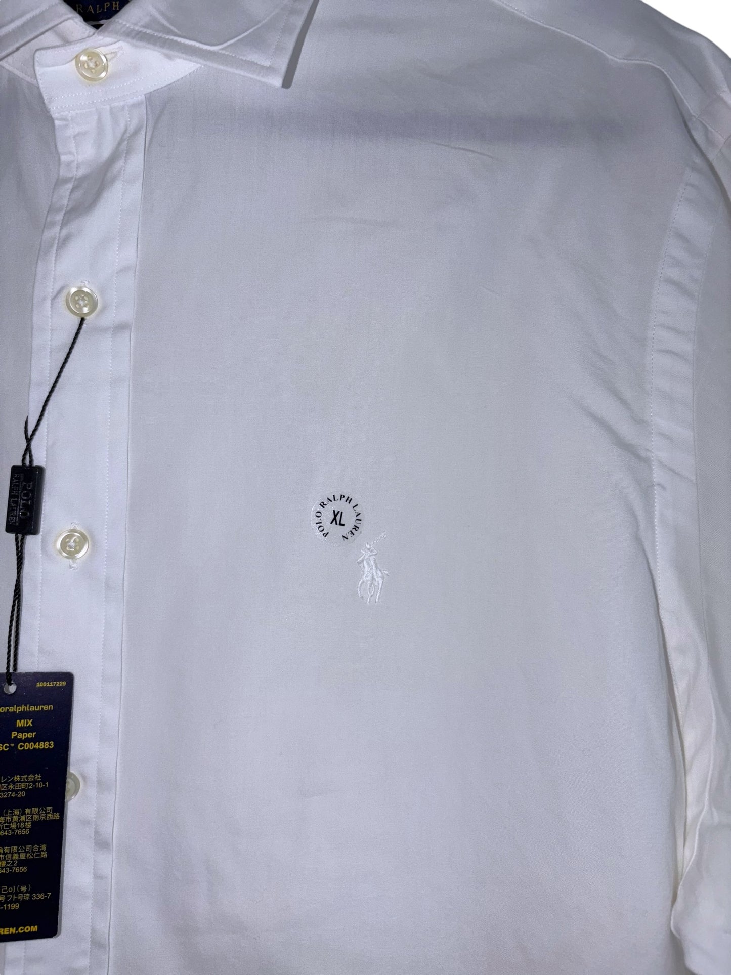 CAMISA POLO RALPH LAUREN TALLA “XL” SLIM FIT 17-1/2-36/37