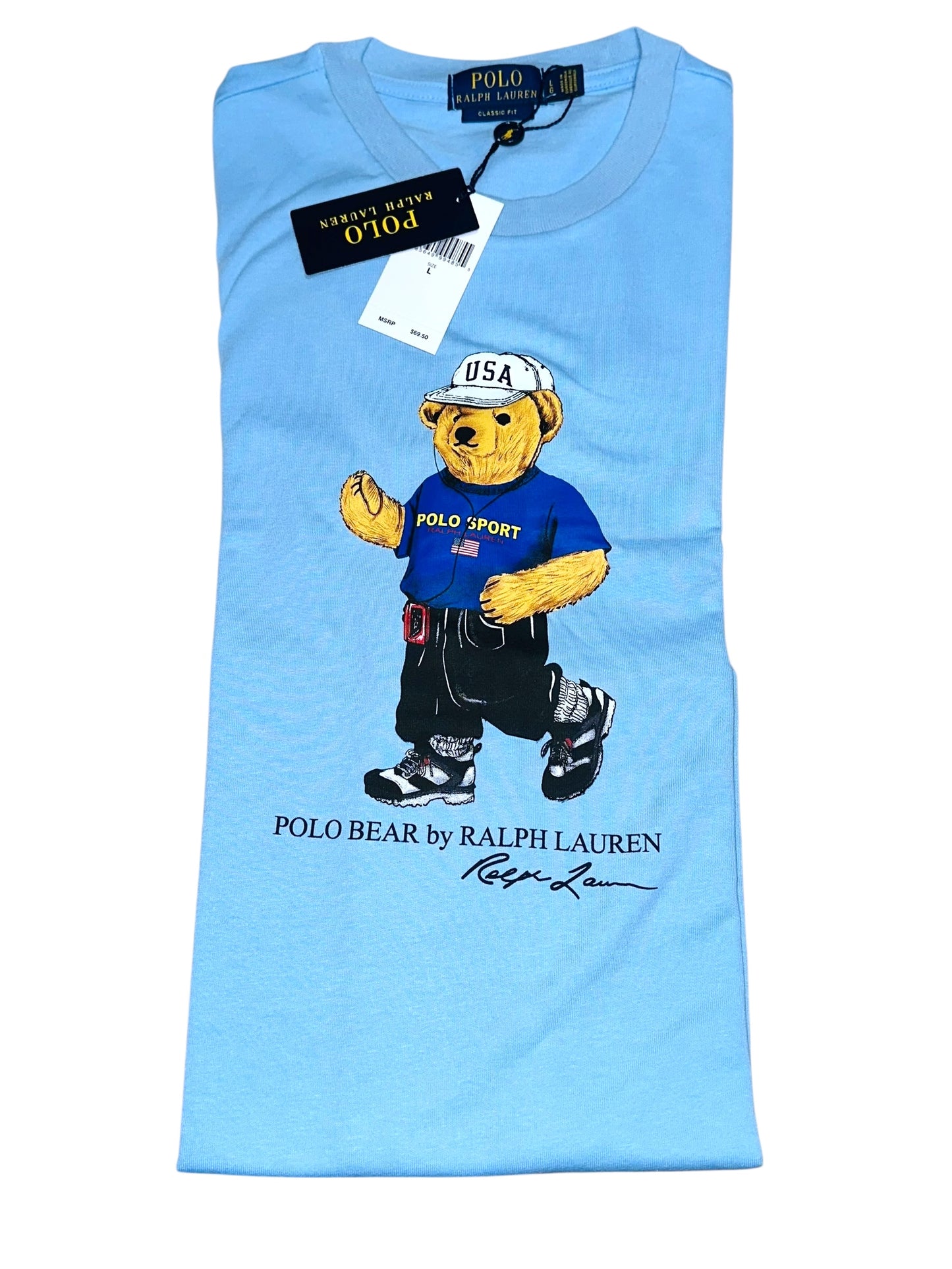 PLAYERA POLO BEAR TALLA “L” CLASSIC FIT