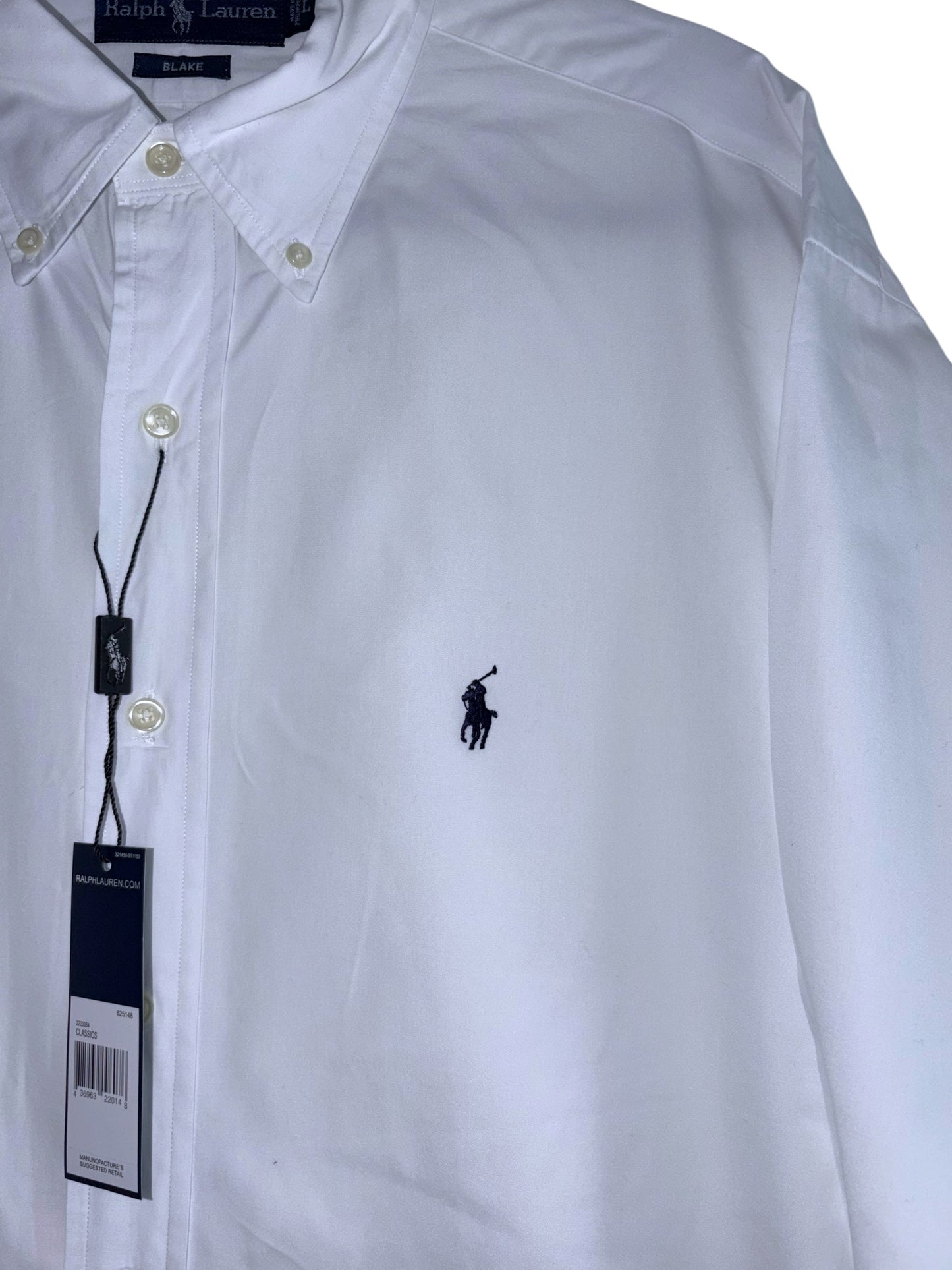 CAMISA POLO RALPH LAUREN TALLA “L” BLAKE ( amplia para talla XL)