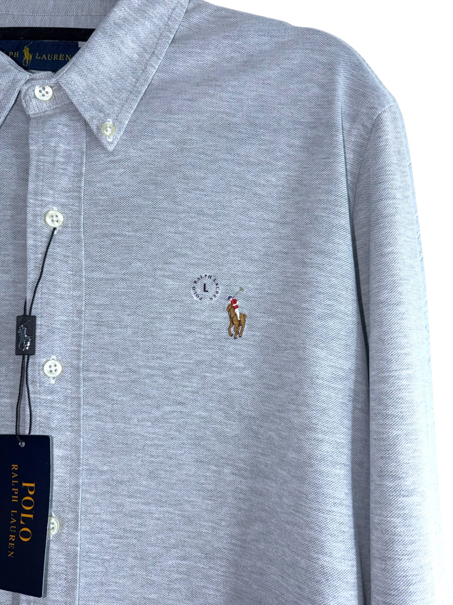 CAMISA POLO RALPH LAUREN TALLA “L” KNIT OXFORD ( reducida para talla M )