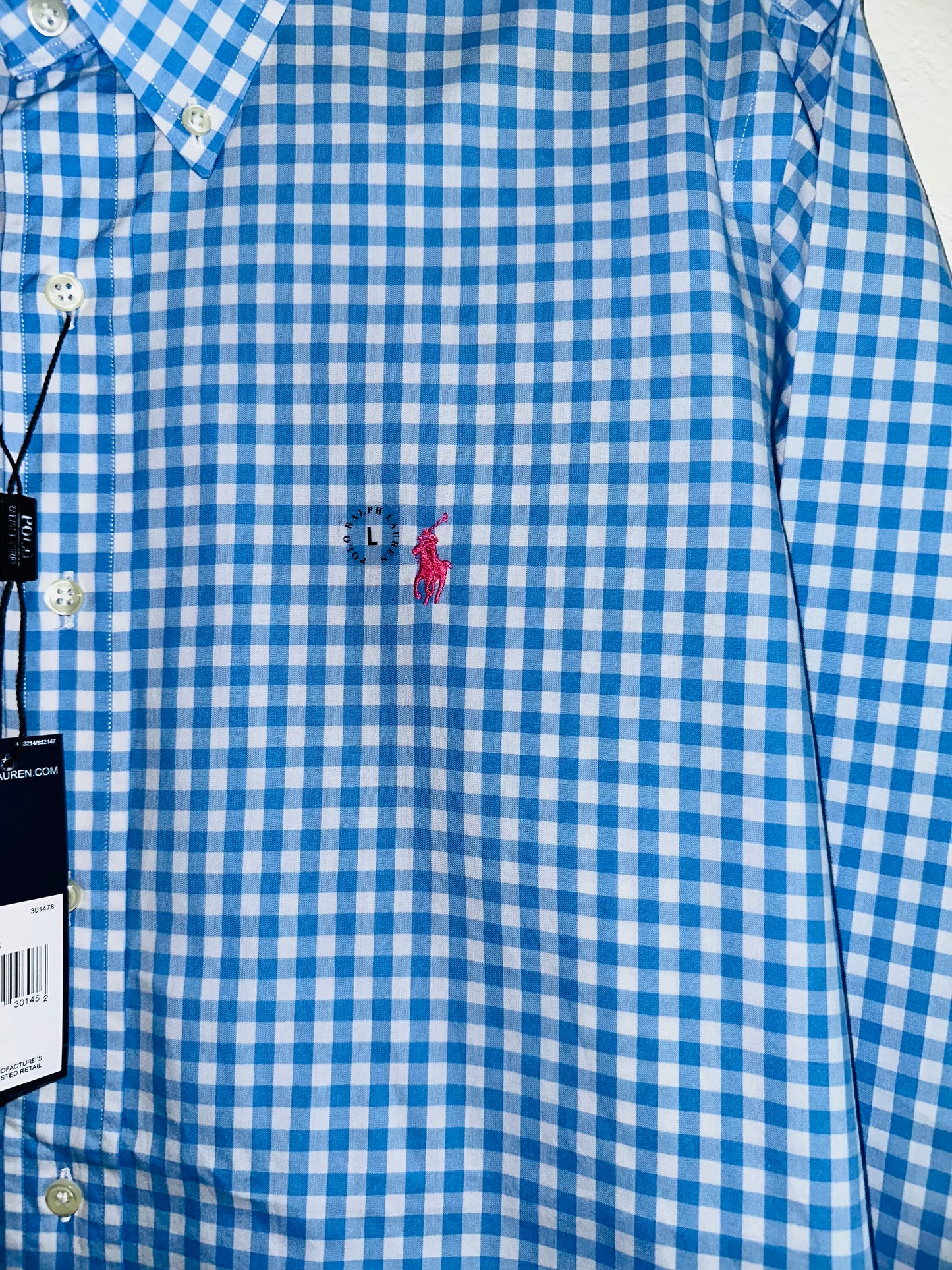 CAMISA POLO RALPH LAUREN TALLA “L” CUSTOM FIT