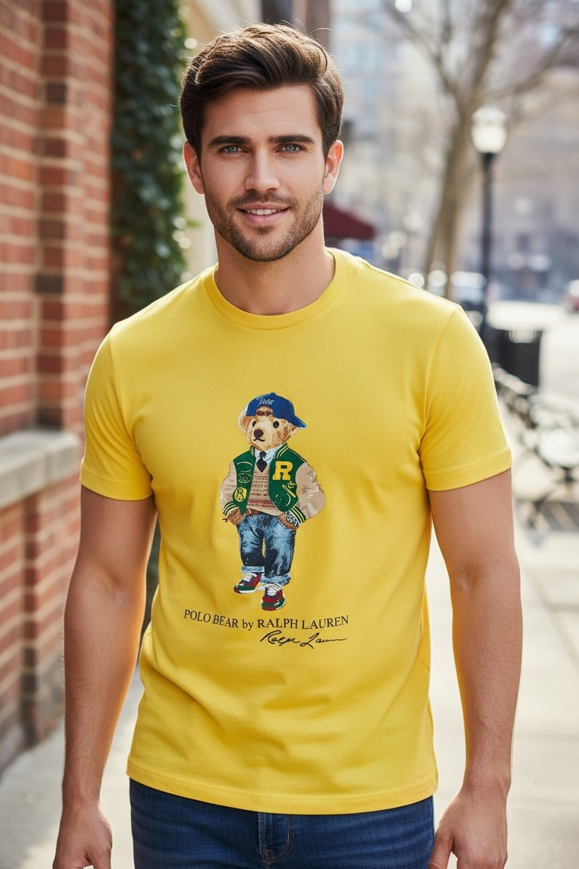 PLAYERA POLO BEAR TALLA “L” CLASSIC FIT