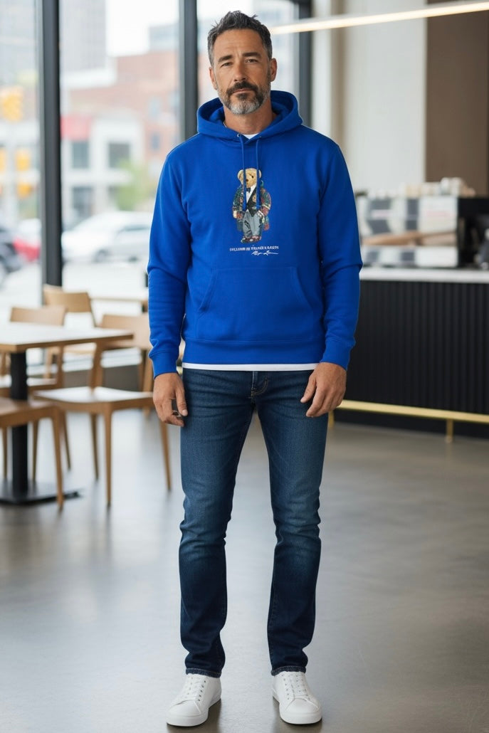 SUDADERA CON CAPUCHA POLO BEAR TALLA “L”