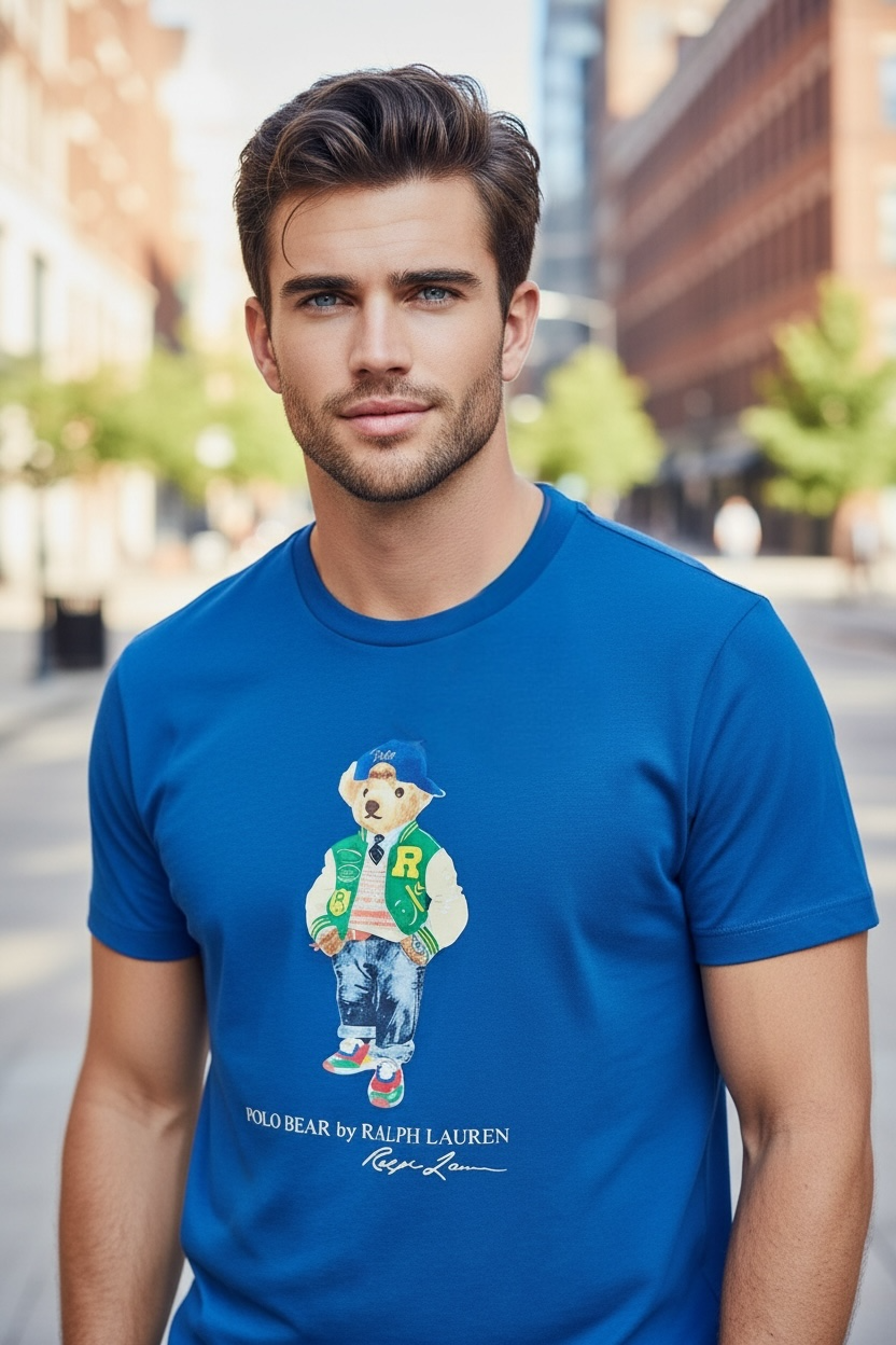 PLAYERA POLO BEAR TALLA “XL” CUSTOM SLIM FIT