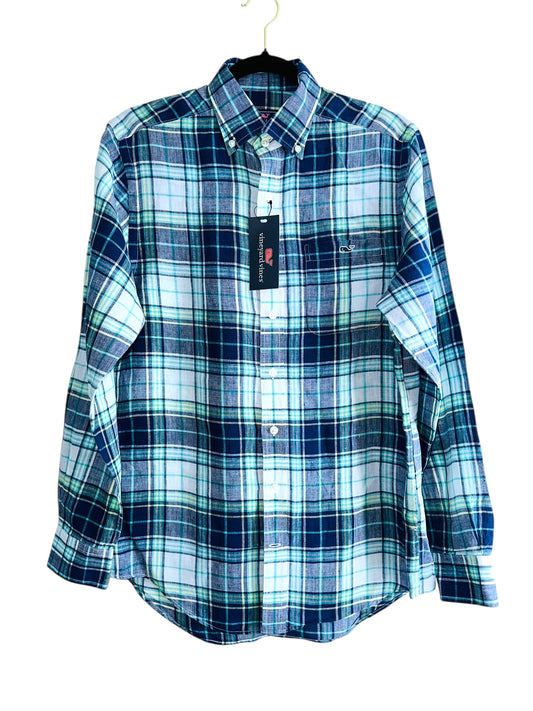 CAMISA VINEYARD VINES TALLA “S” SLIM FIT TUCKER SHIRT (LINO)