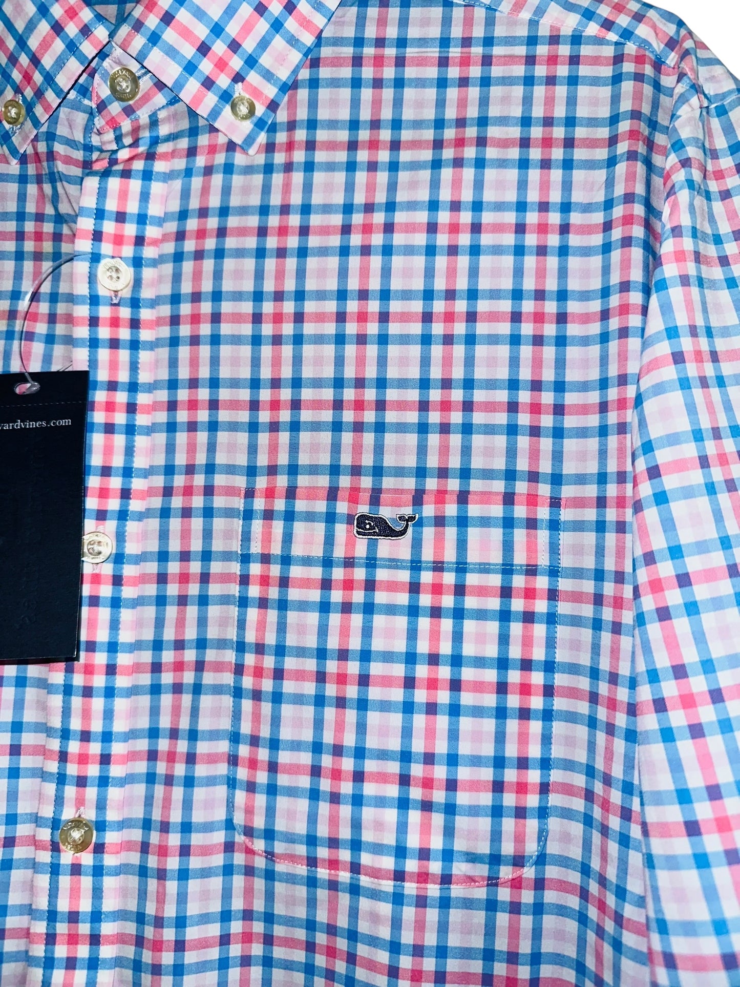 CAMISA VINEYARD VINES TALLA “M” CLASSIC FIT TUCKER SHIRT PERFORMANCE