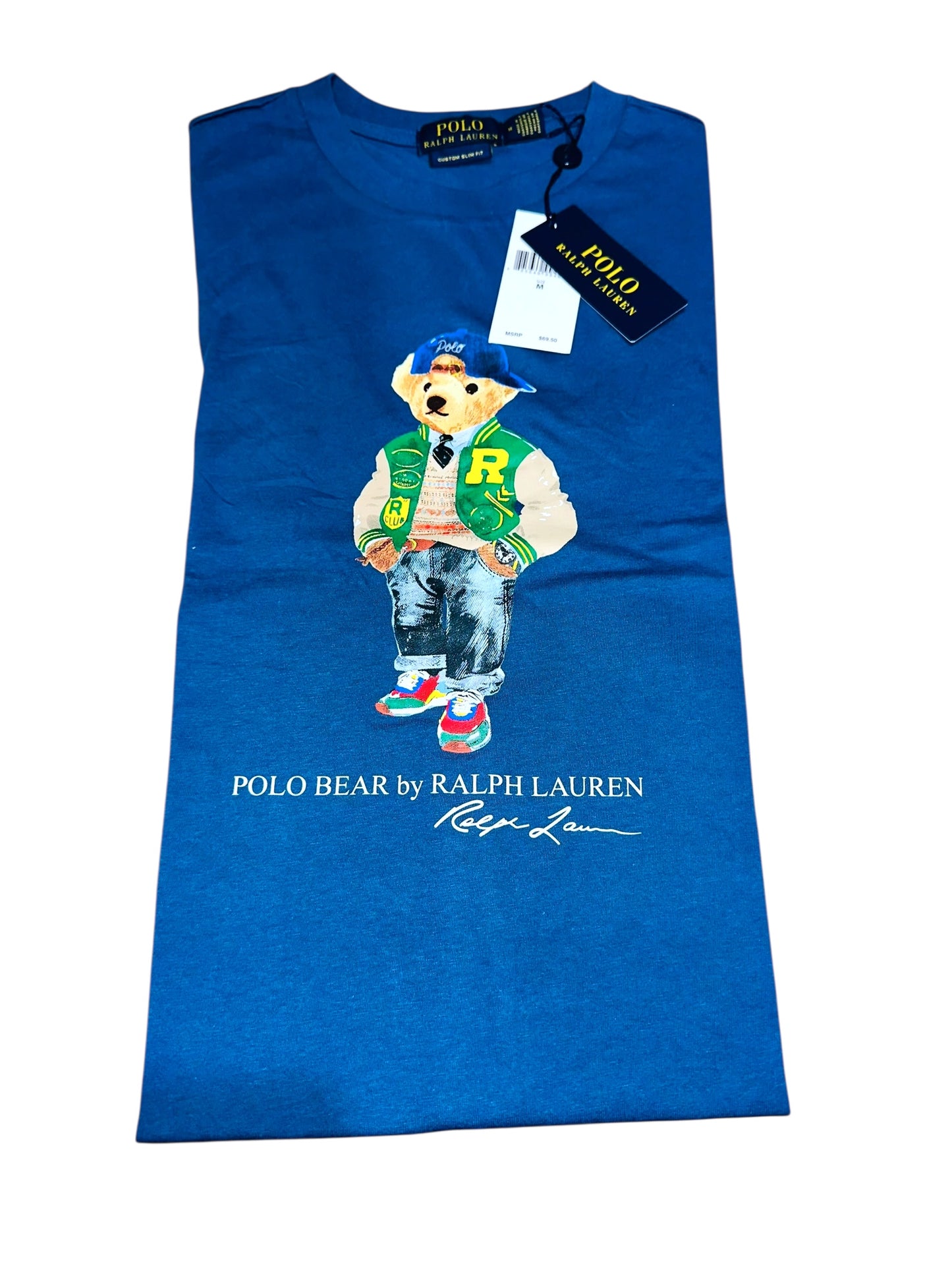 PLAYERA POLO BEAR TALLA “M” CUSTOM SLIM FIT