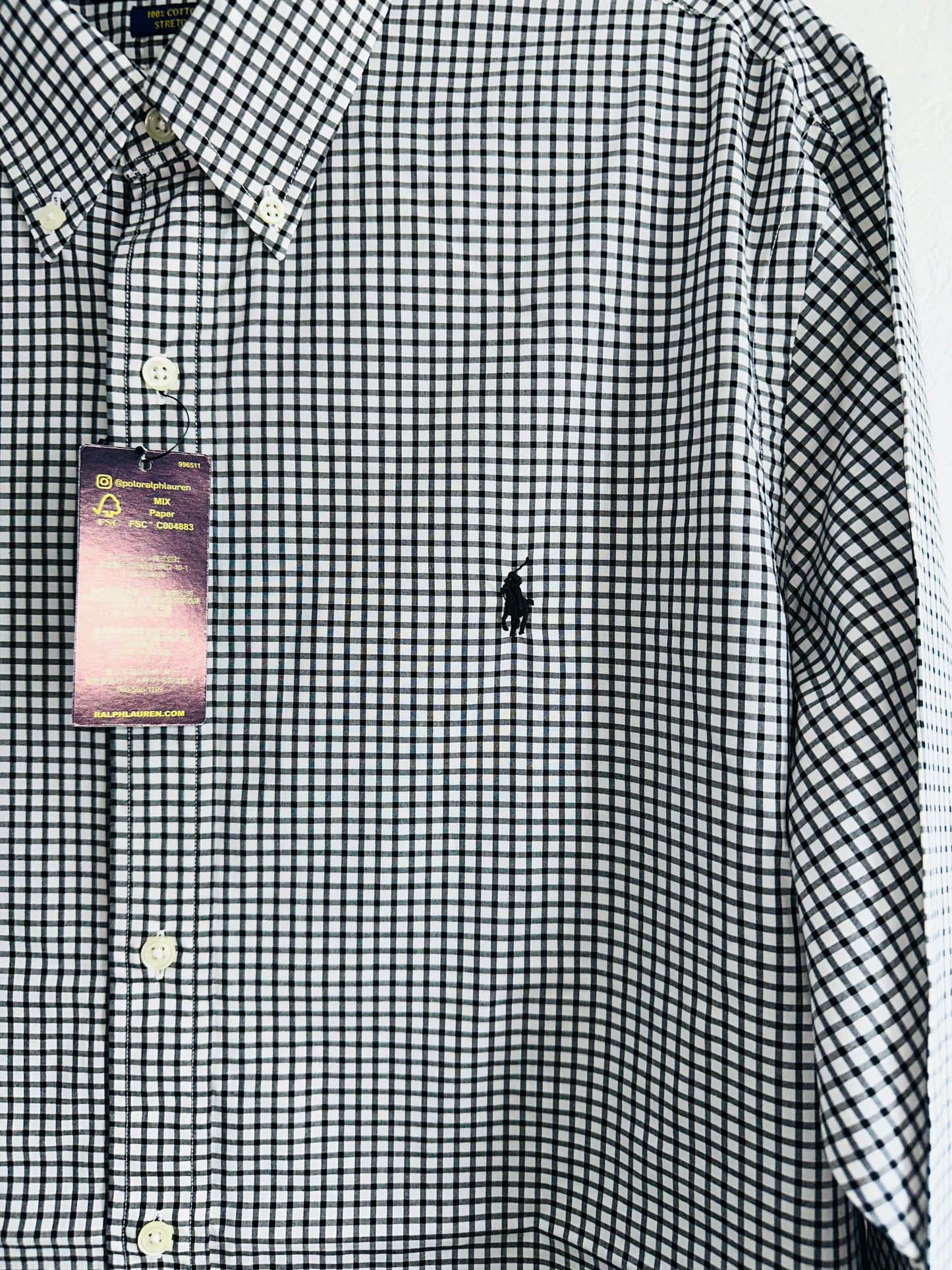 CAMISA POLO RALPH LAUREN TALLA “XL” CLASSIC FIT STRETCH