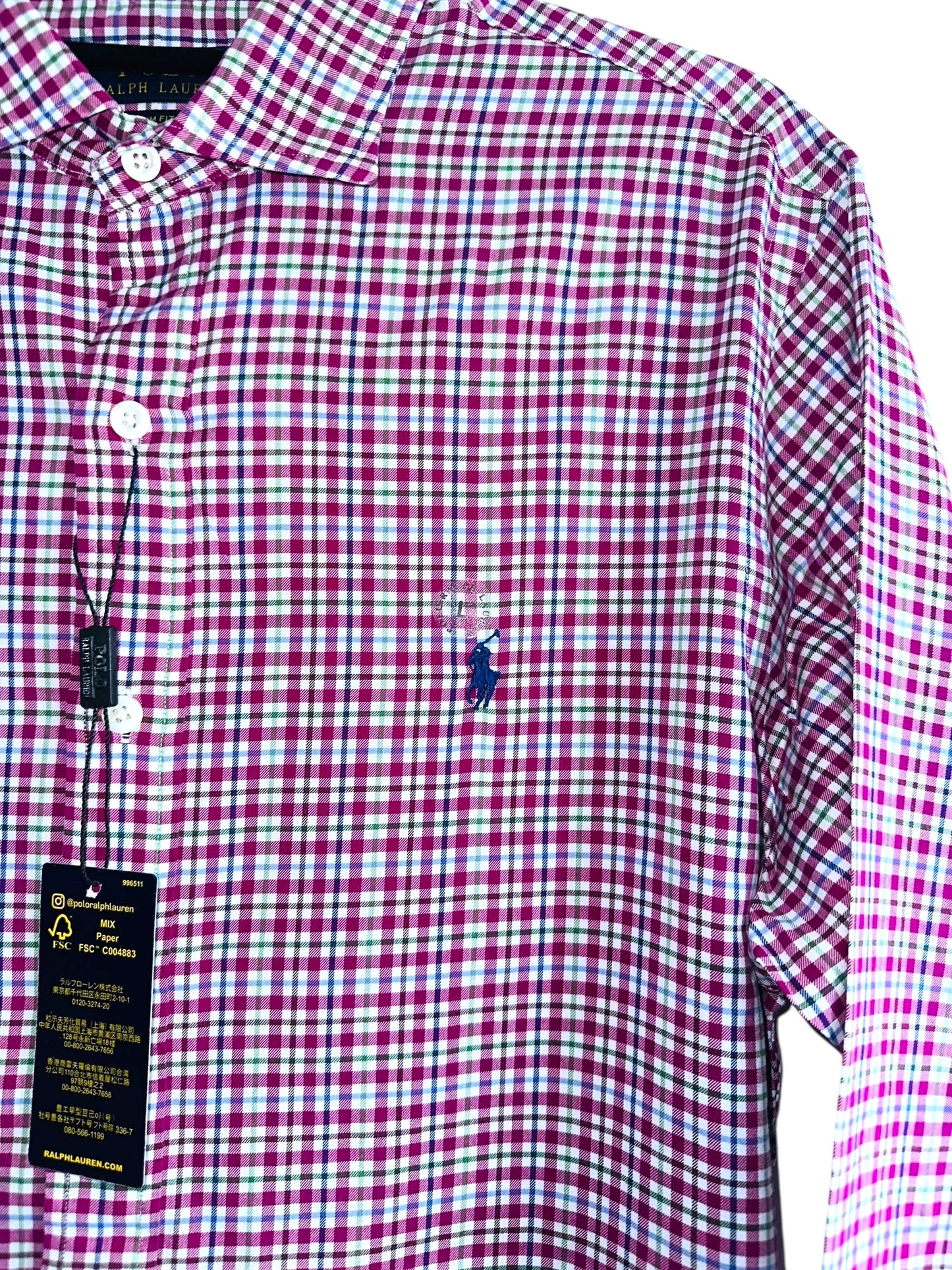 CAMISA POLO RALPH LAUREN TALLA “L” SLIM FIT