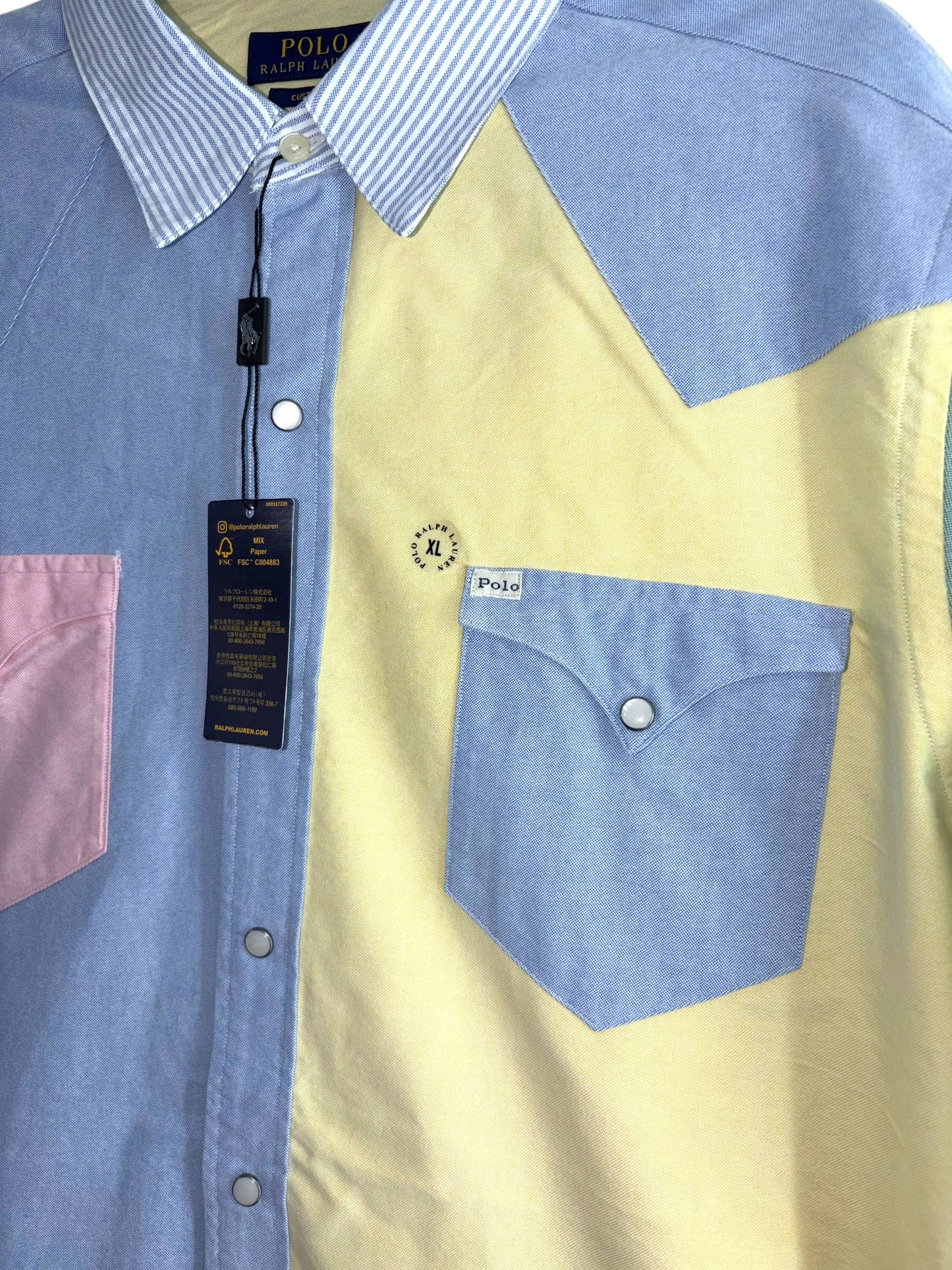 CAMISA POLO RALPH LAUREN TALLA “XL” CUSTOM FIT