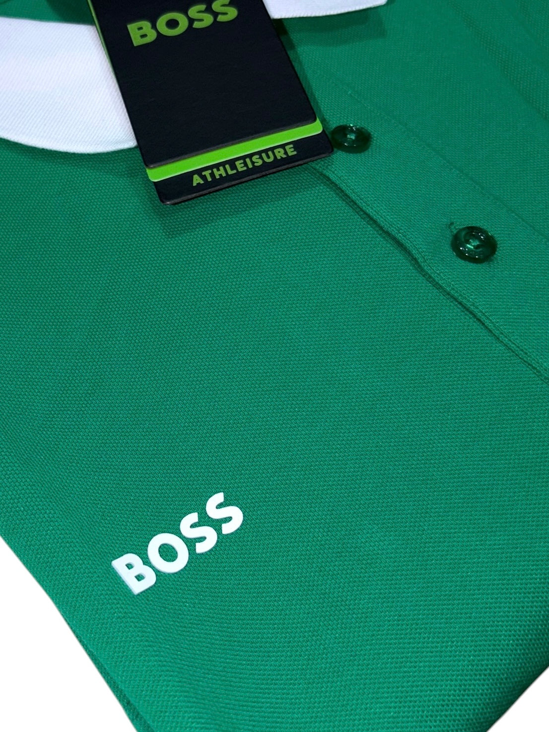PLAYERA BOSS MÉXICO TIPO POLO REGULAR FIT TALLA “L” REDUCIDA A “M”