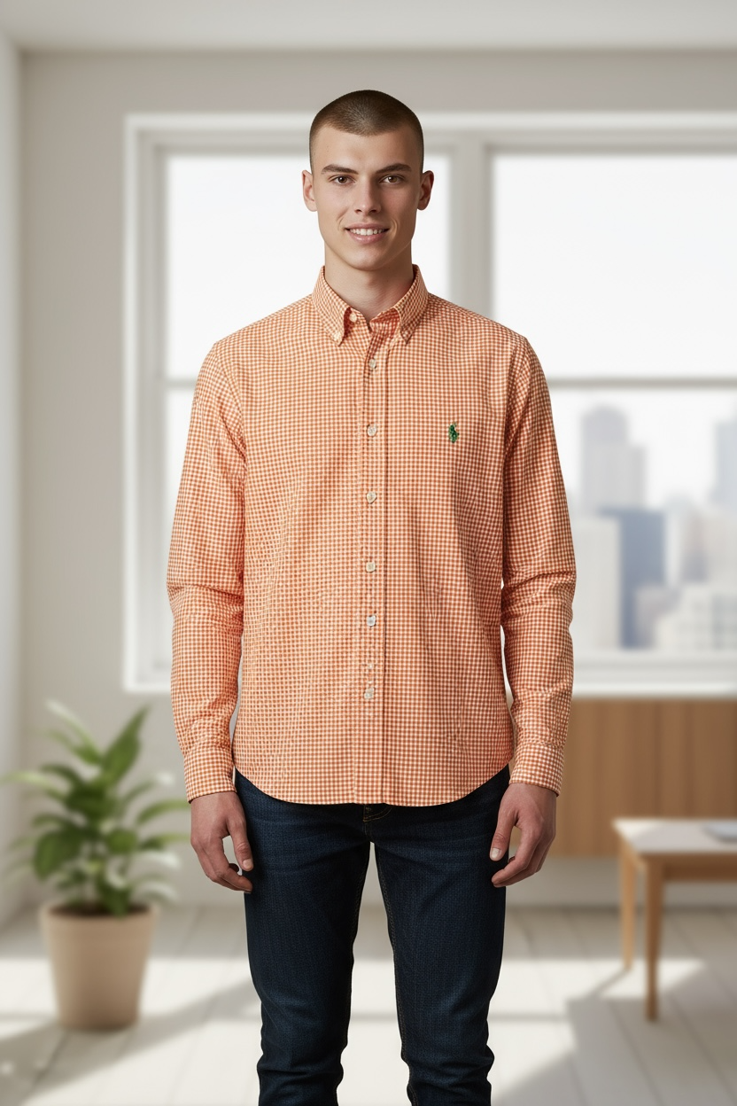 CAMISA POLO RALPH LAUREN TALLA “M “ CUSTOM FIT