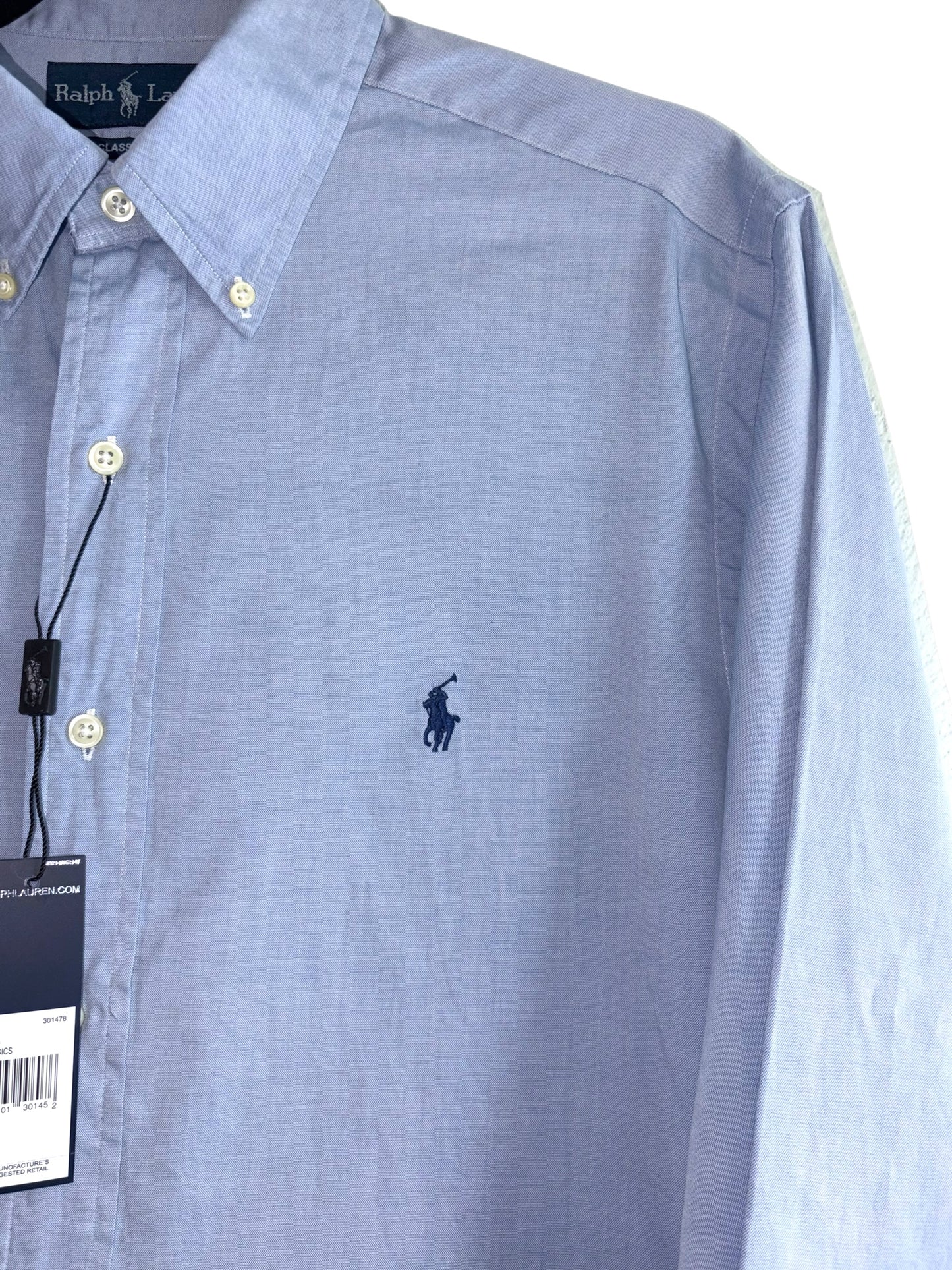 CAMISA POLO RALPH LAUREN TALLA “L” CLASSIC FIT 16-34/35