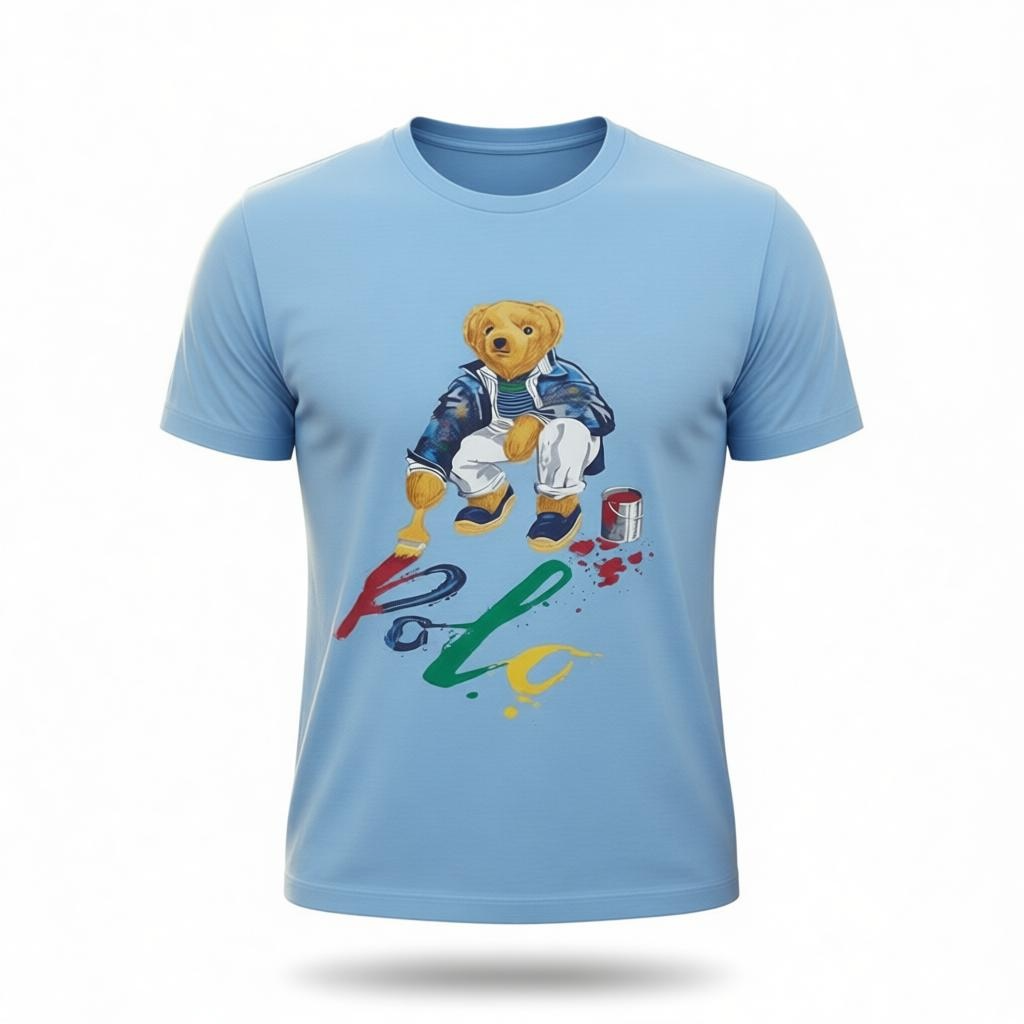 PLAYERA POLO BEAR TALLA “M” CUSTOM SLIM FIT