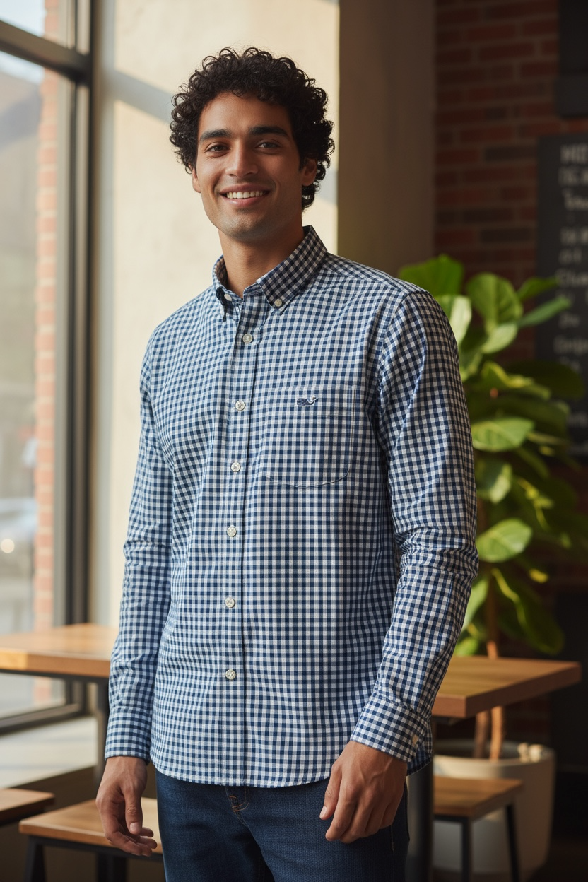 CAMISA VINEYARD VINES TALLA “S” CLASSIC FIT TUCKER SHIRT