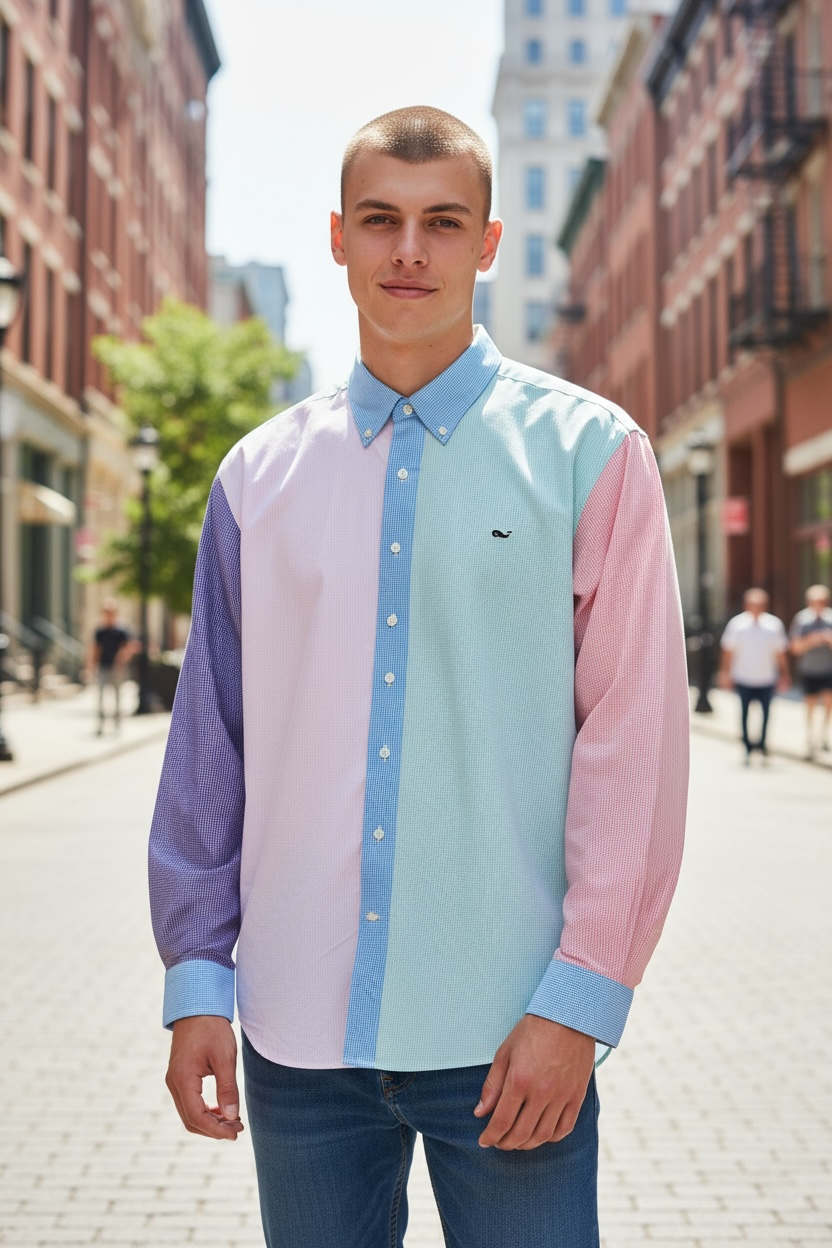 CAMISA VINEYARD VINES TALLA “XL” WHALE SHIRT