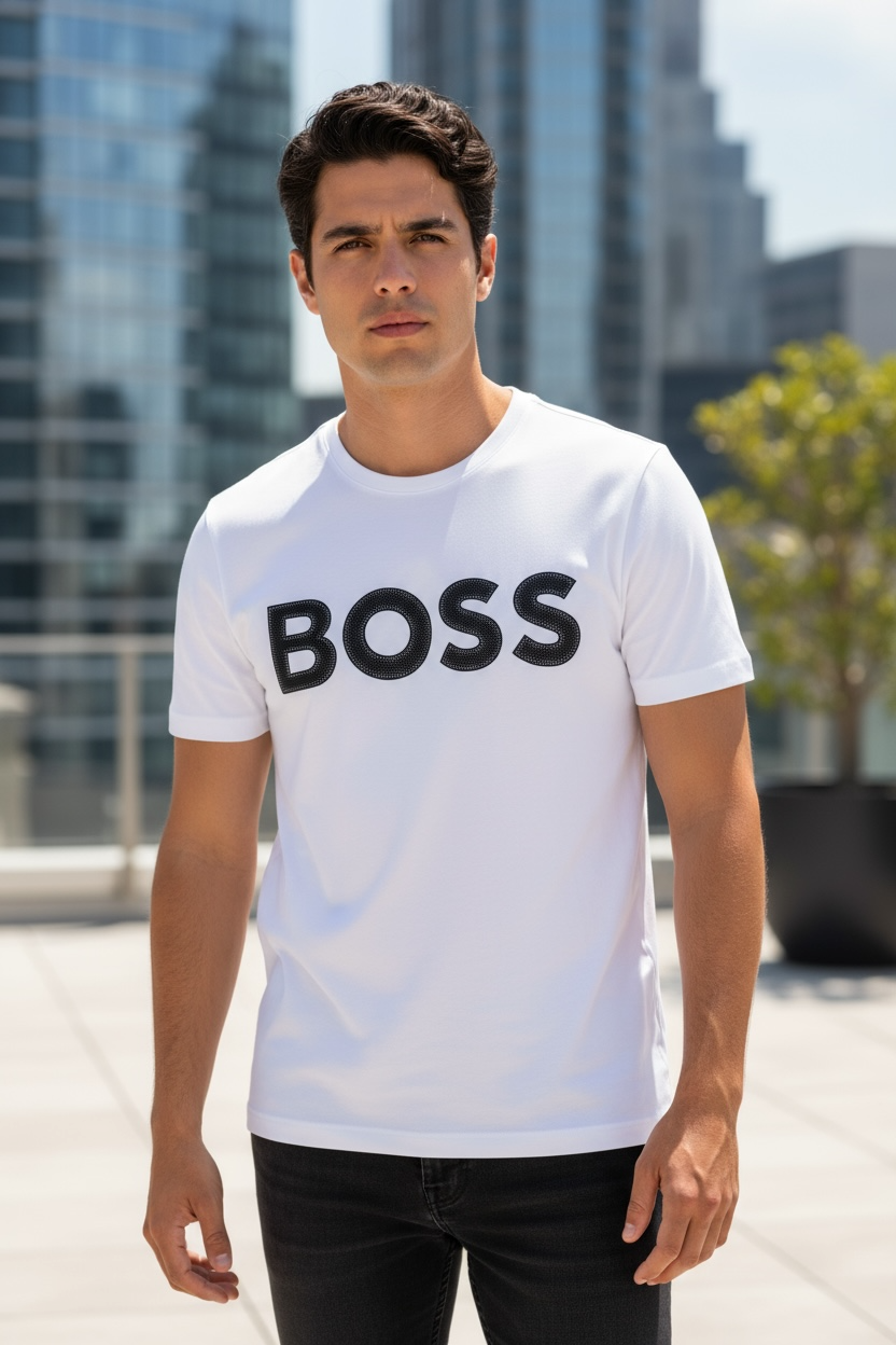 PLAYERA BOSS TALLA “XXL” (REDUCIDA PARA TALLA XL)