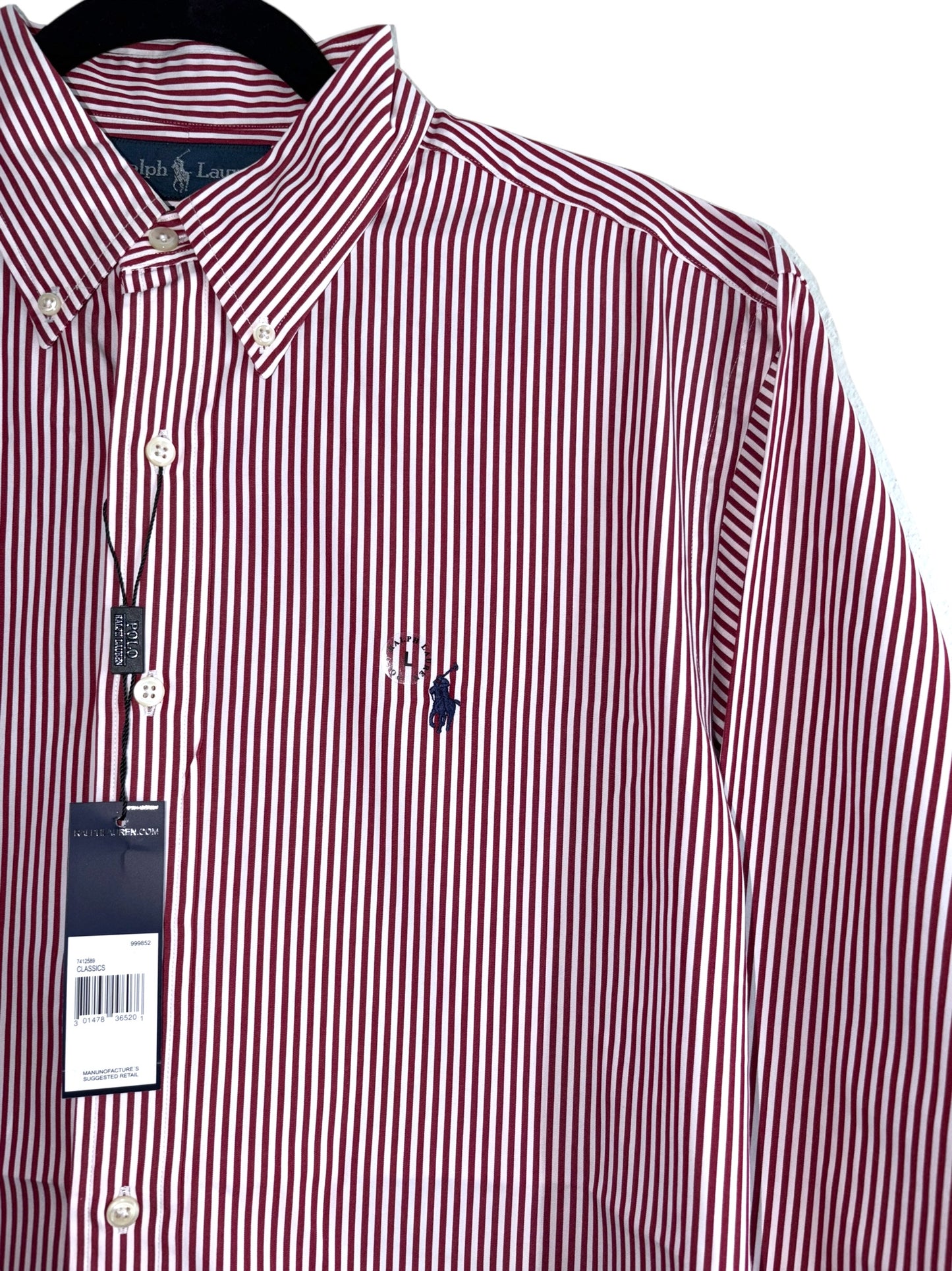 CAMISA POLO RALPH LAUREN TALLA “L” CLASSIC FIT 16/1-2/32/33