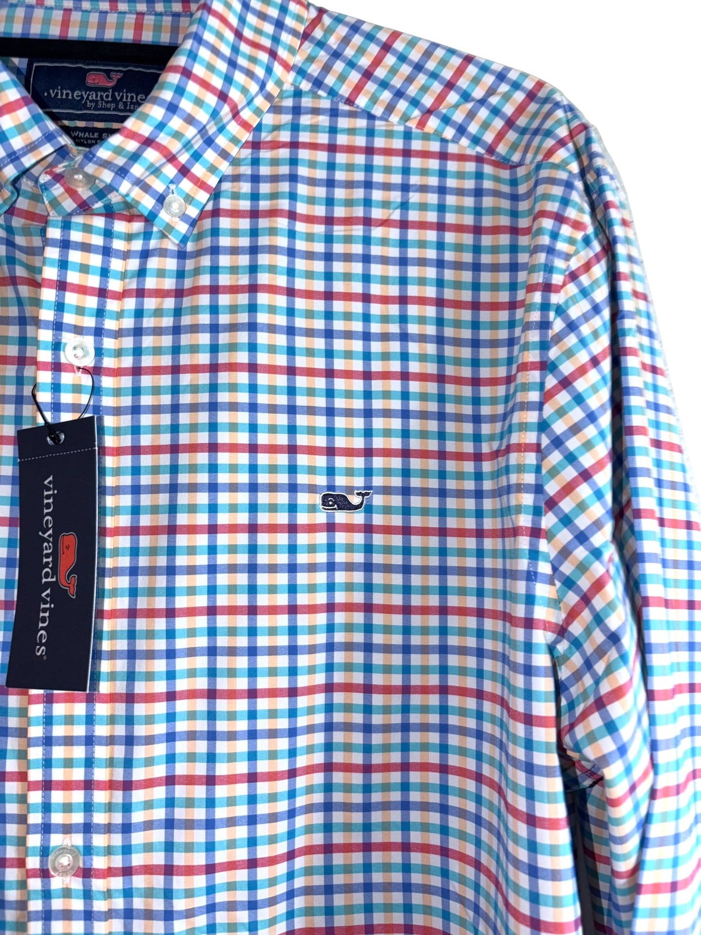 CAMISA VINEYARD VINES TALLA “L” WHALE SHIRT PERFORMANCE