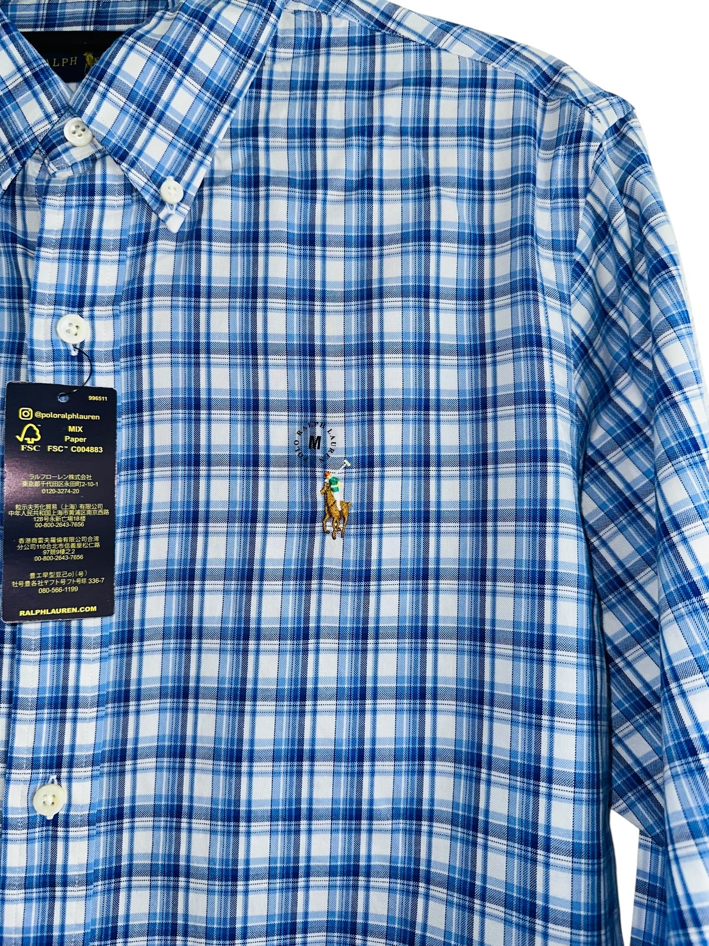 CAMISA POLO RALPH LAUREN TALLA “M” CLASSIC FIT
