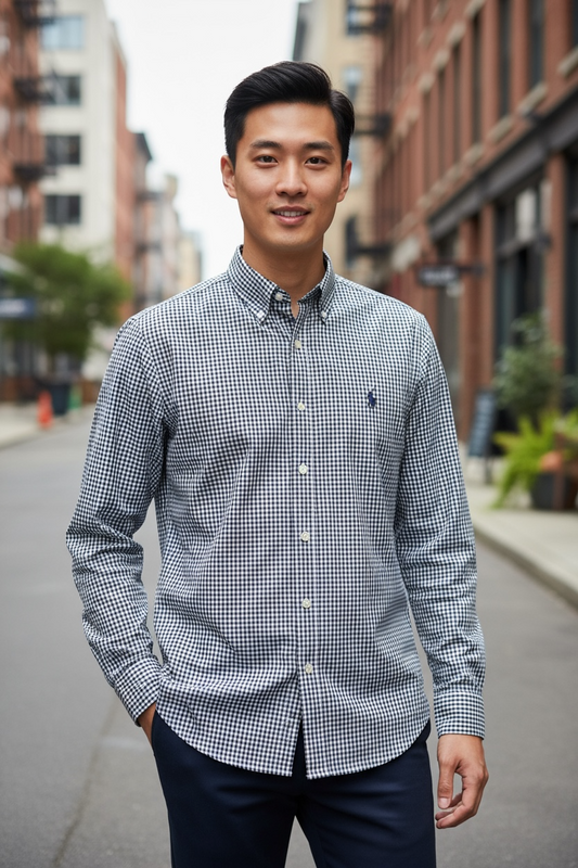 CAMISA POLO RALPH LAUREN TALLA  “M” SLIM FIT STRETCH