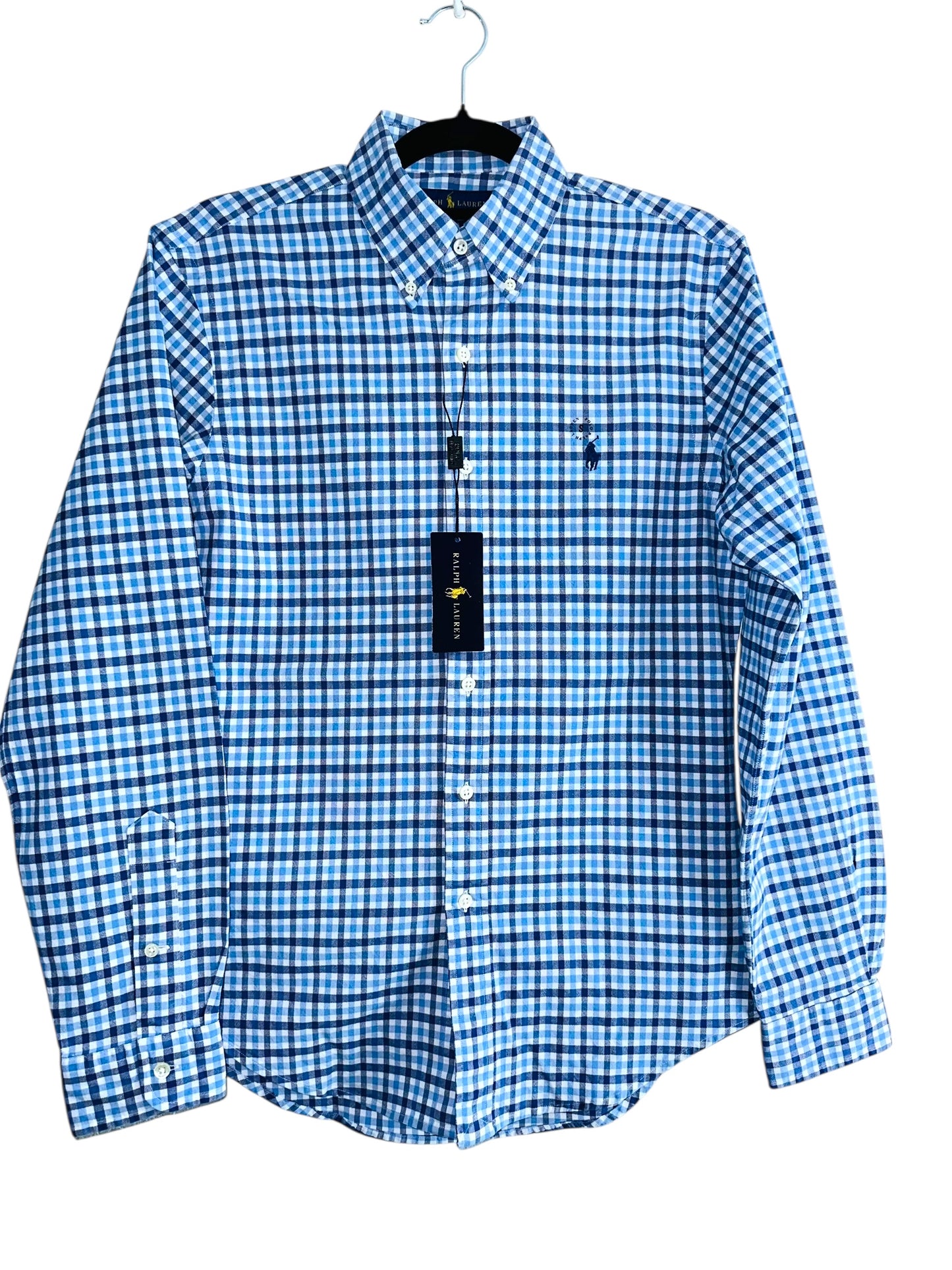 CAMISA POLO RALPH LAUREN TALLA “S” SLIM FIT STRETCH OXFORD