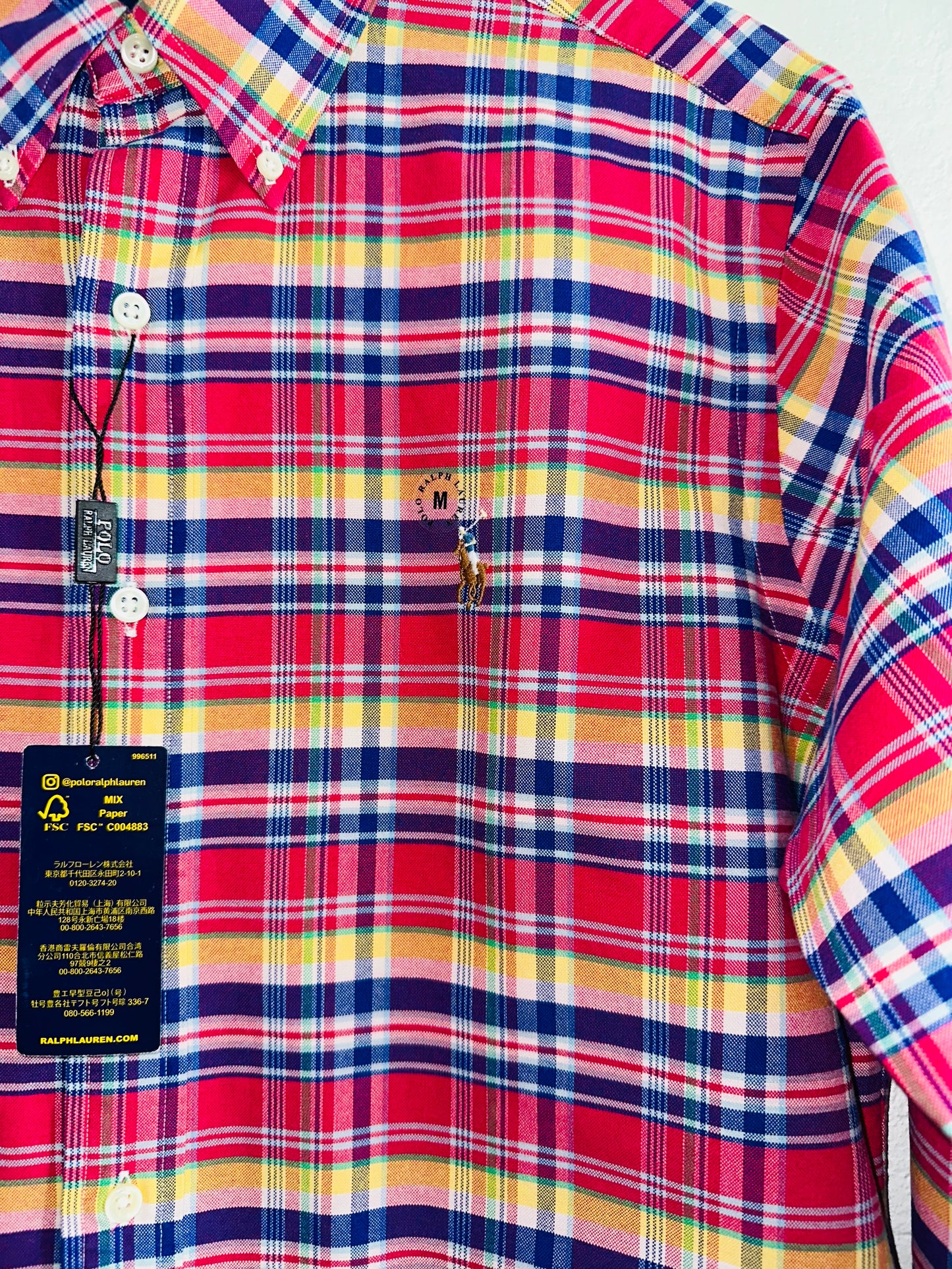 CAMISA POLO RALPH LAUREN TALLA  “M” CLASSIC FIT
