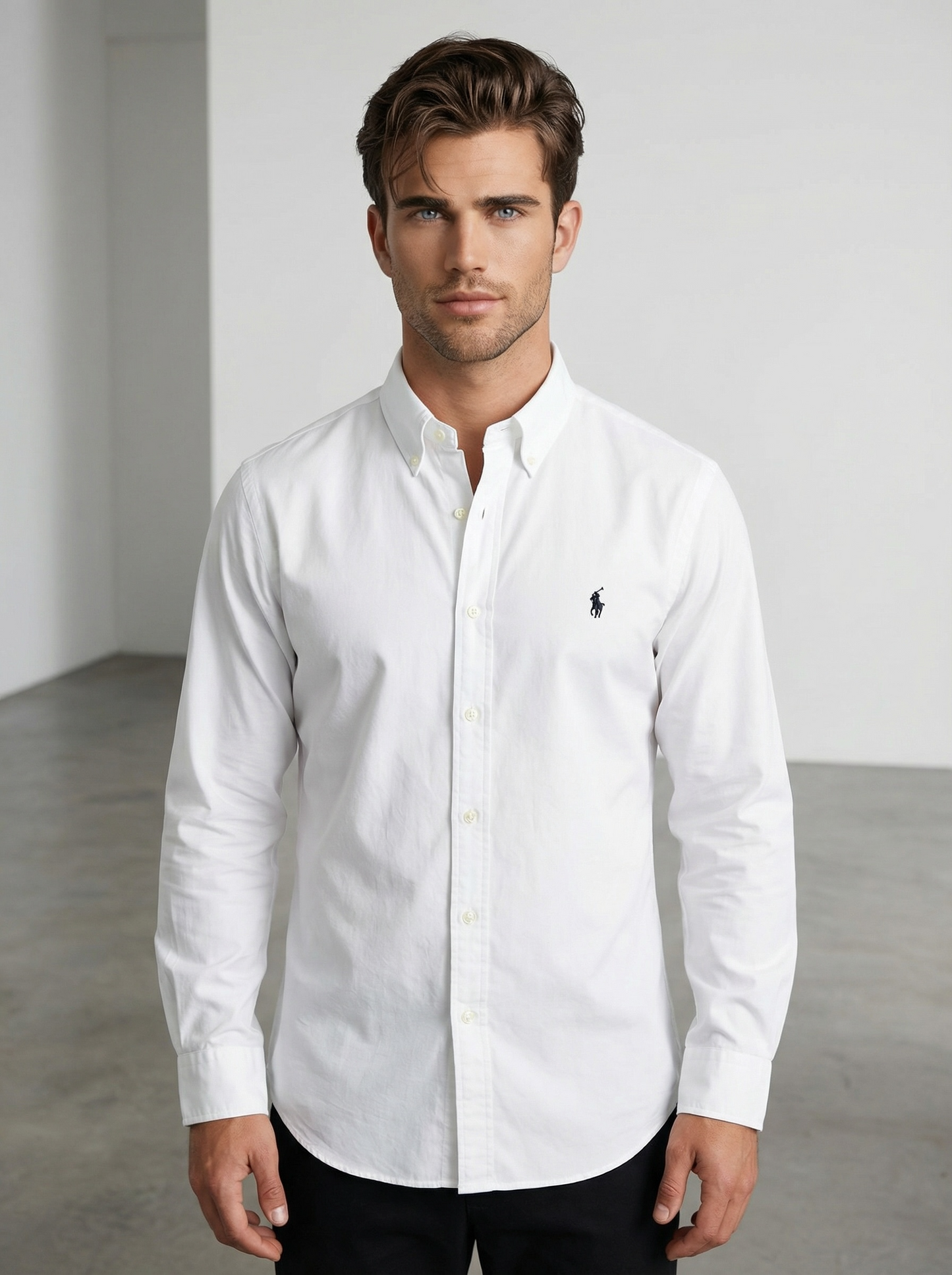 CAMISA POLO RALPH LAUREN TALLA “S” SLIM FIT STRETCH
