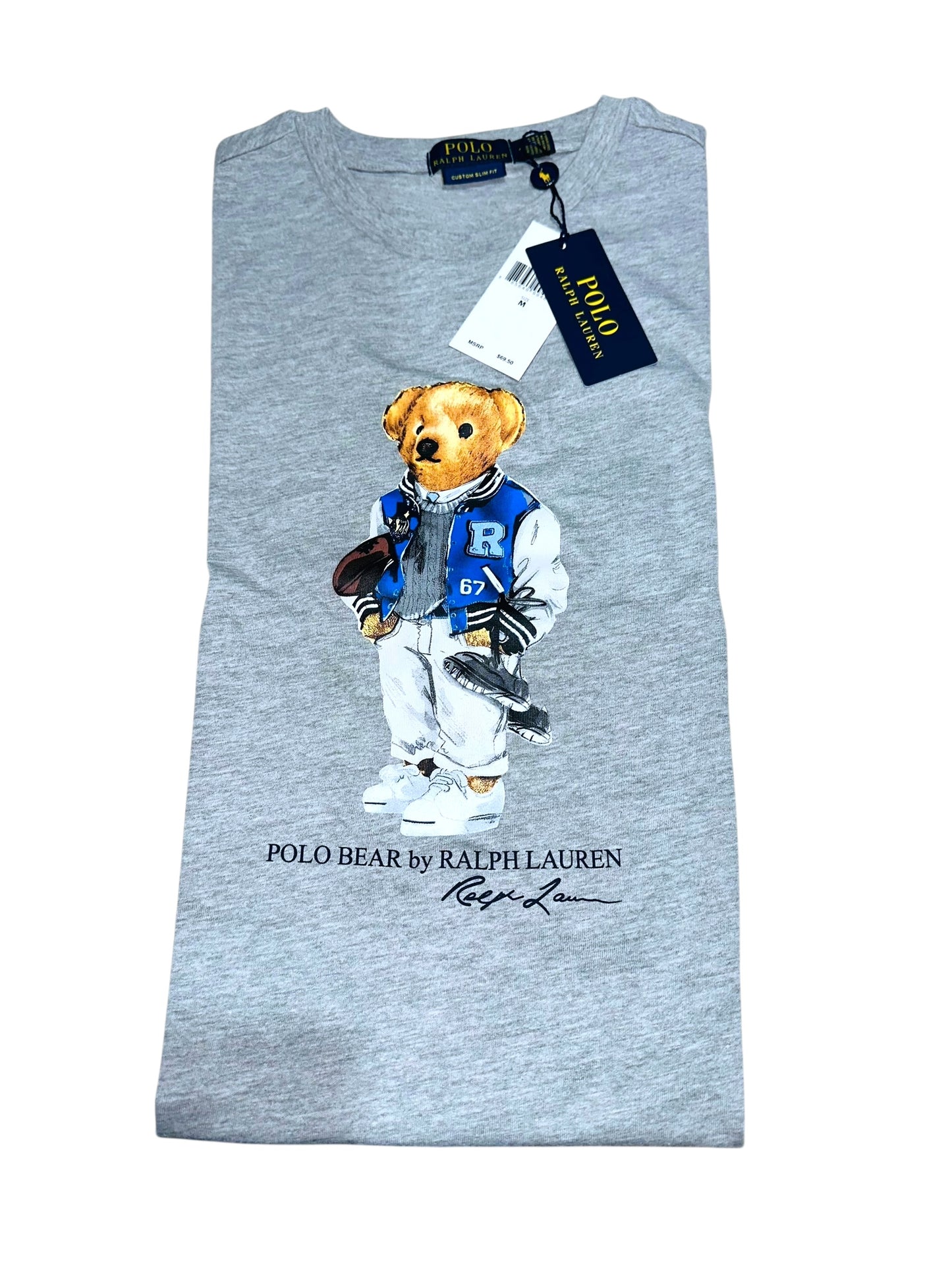 PLAYERA POLO BEAR TALLA “M” CUSTOM SLIM FIT