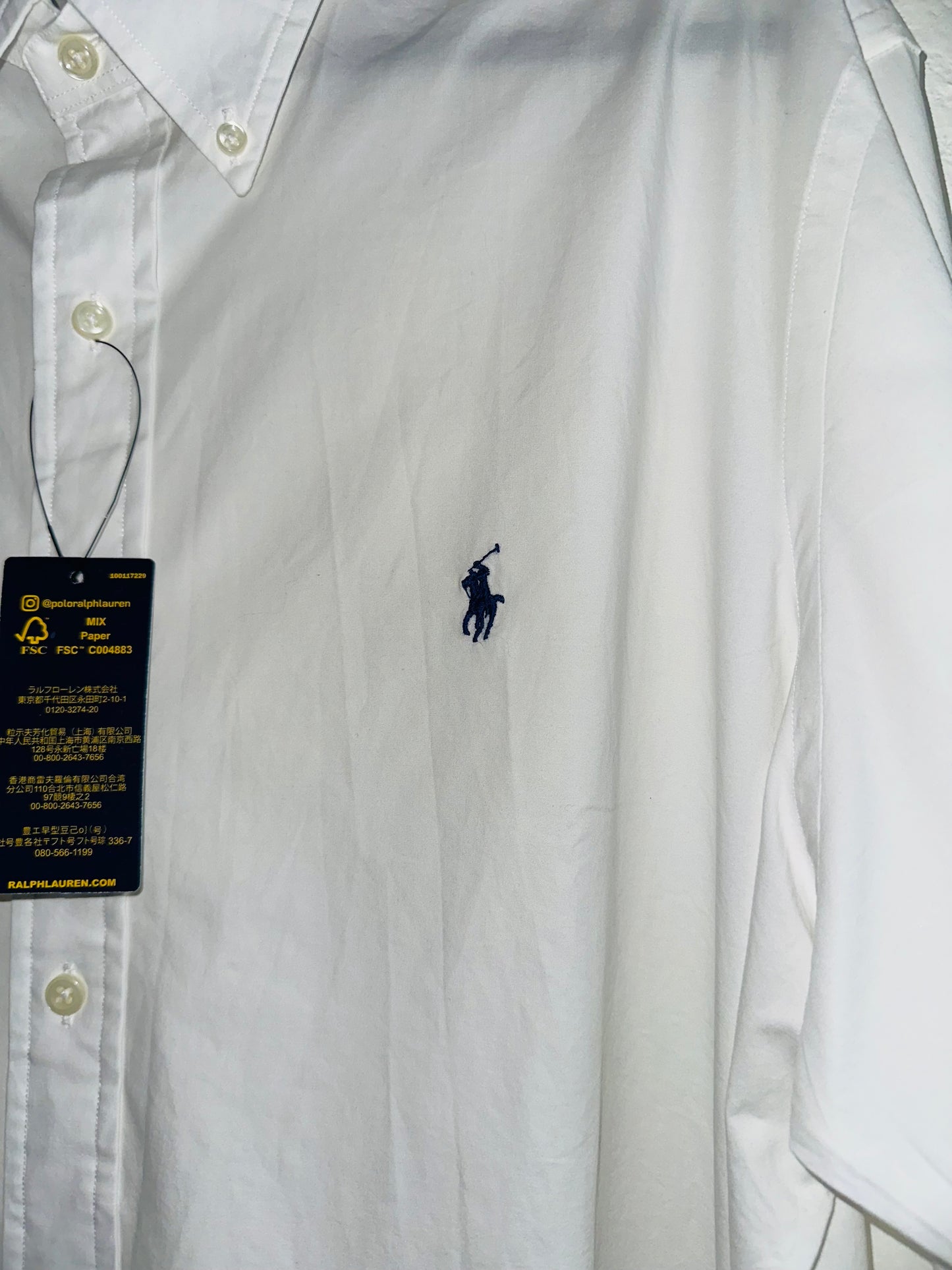 CAMISA POLO RALPH LAUREN TALLA “XL” CLASSIC FIT 17-1/2