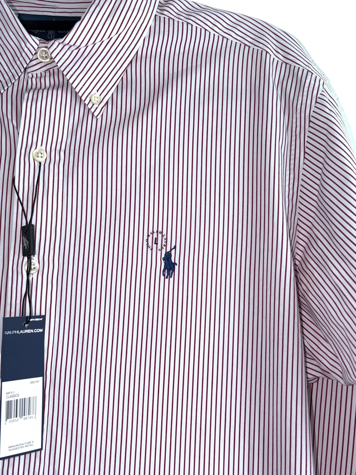 CAMISA POLO RALPH LAUREN TALLA “L” CLASSIC FIT 16-32/33