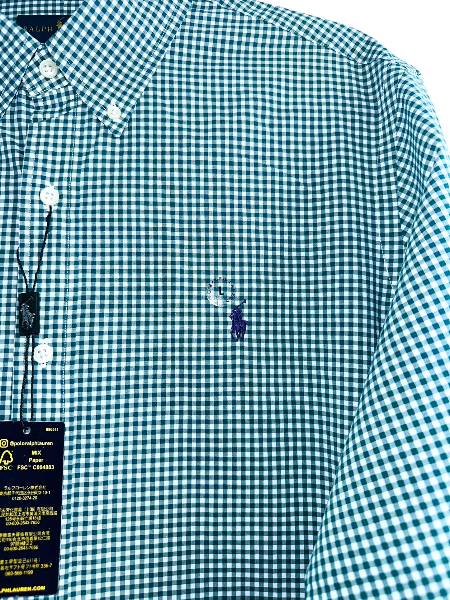 CAMISA POLO RALPH LAUREN TALLA “L” CLASSIC FIT