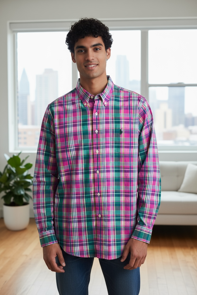 CAMISA POLO RALPH LAUREN TALLA “L” CUSTOM FIT