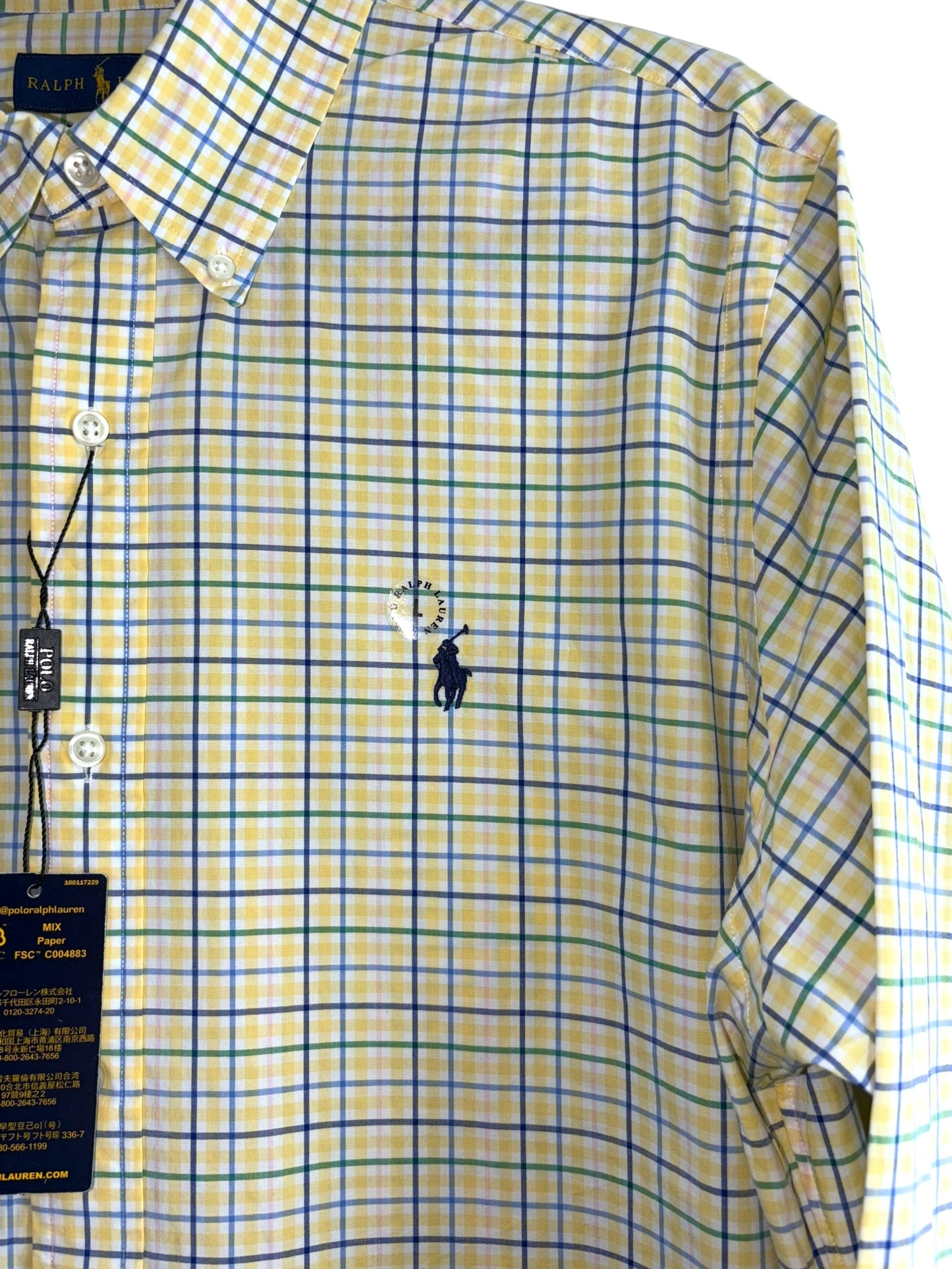 CAMISA POLO RALPH LAUREN TALLA “L” CLASSIC FIT 16-1/2