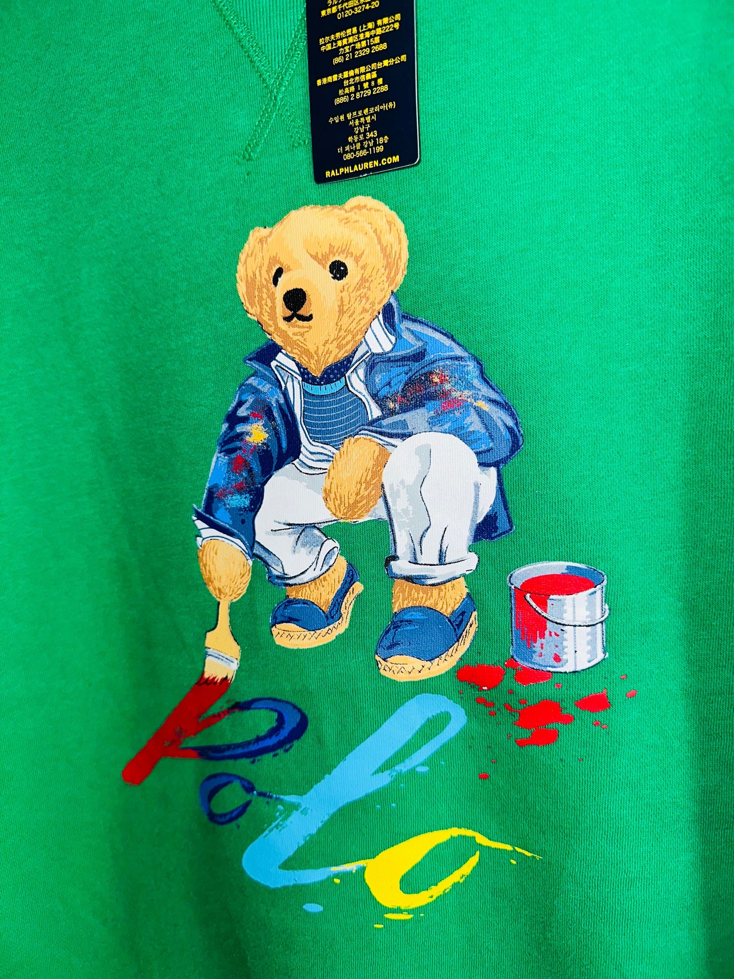 SUDADERA POLO BEAR TALLA “M”